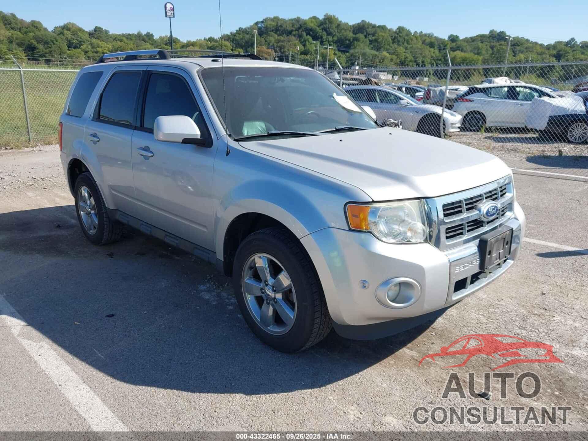 FORD ESCAPE 2010 - 1FMCU0EG0AKD32741