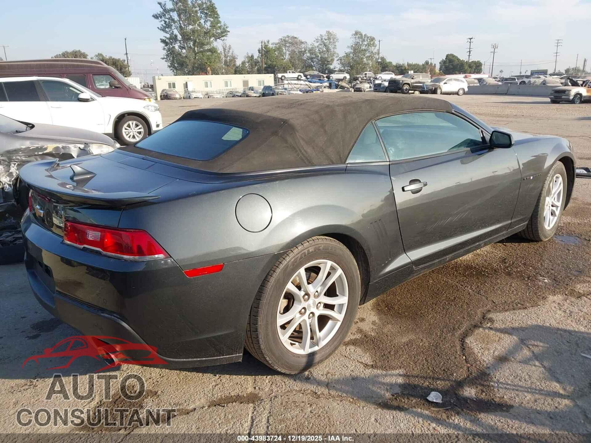 CHEVROLET CAMARO 2015 - 2G1FD3D30F9132221