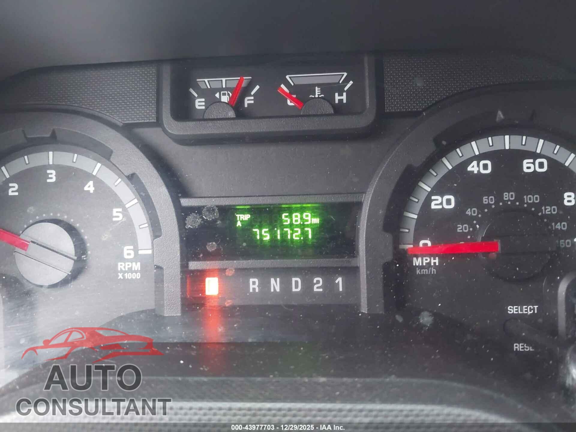 FORD E-150 2013 - 1FTNE1EWXDDB09218