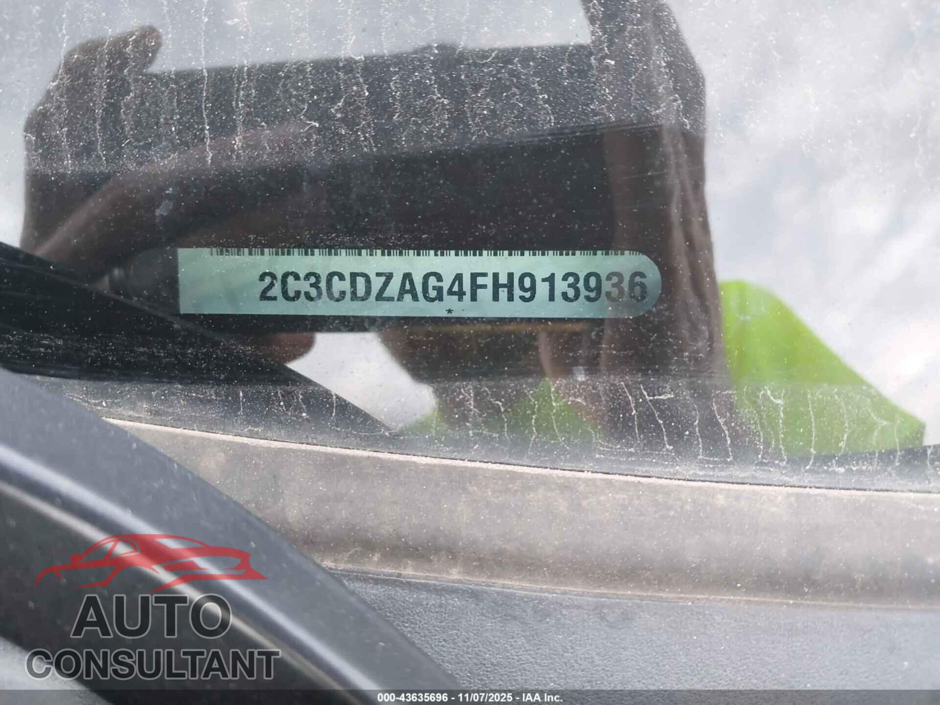 DODGE CHALLENGER 2015 - 2C3CDZAG4FH913936