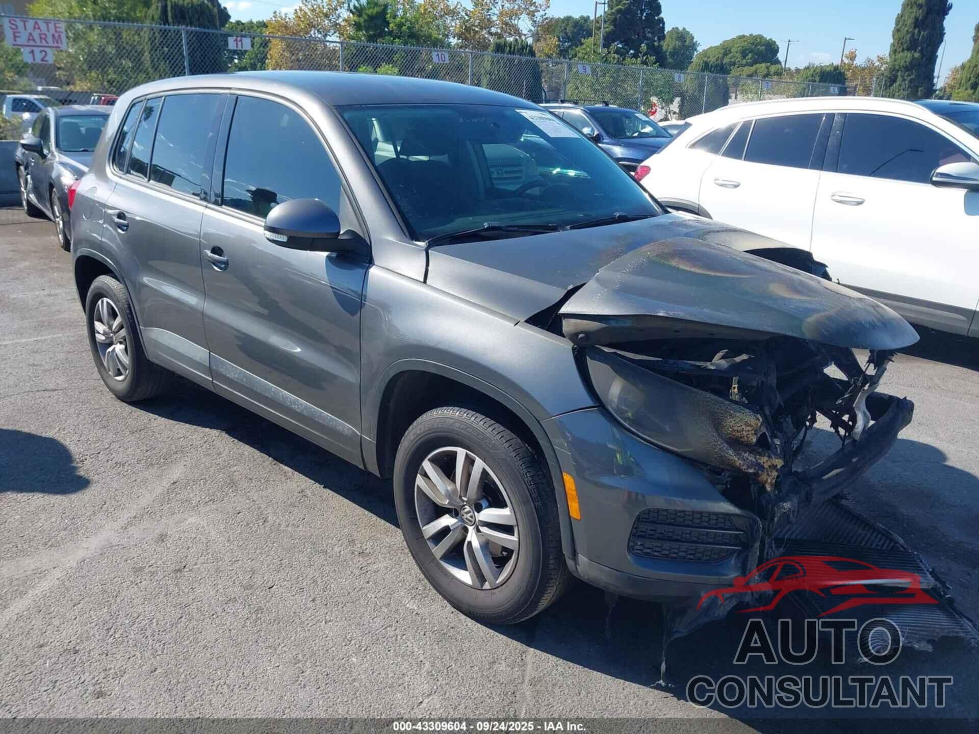 VOLKSWAGEN TIGUAN 2012 - WVGAV7AX7CW000360