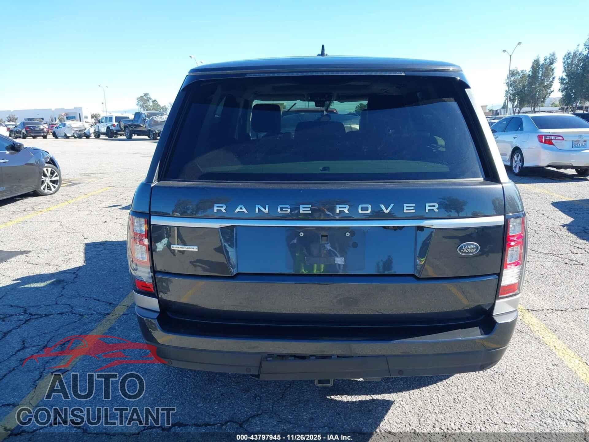 LAND ROVER RANGE ROVER 2016 - SALGS2EF0GA299018