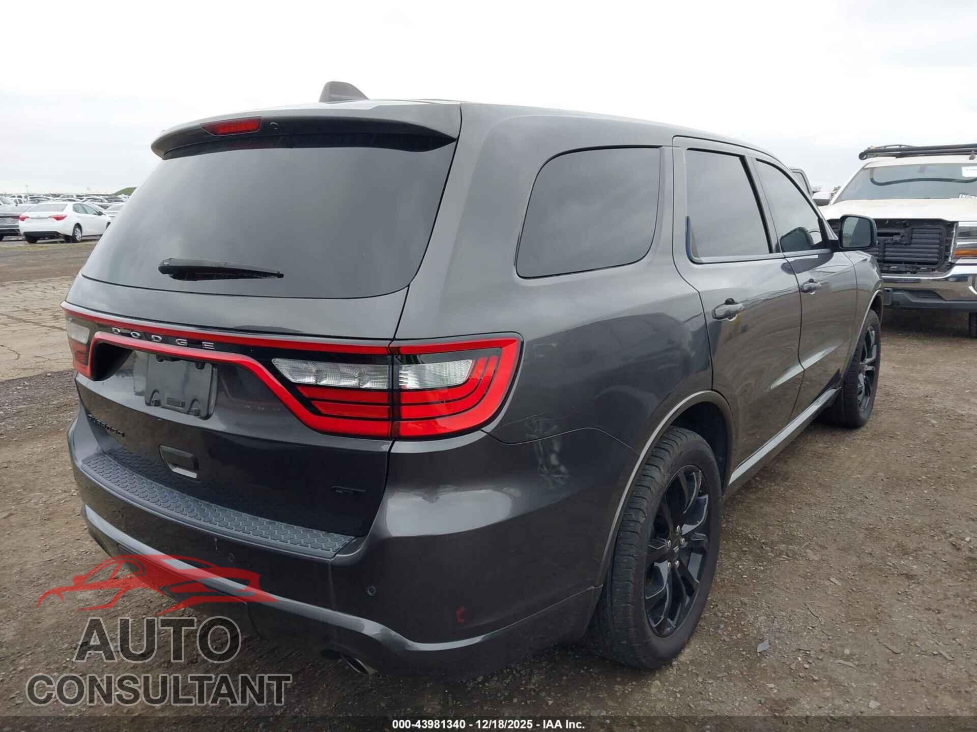 DODGE DURANGO 2019 - 1C4RDHDG4KC839619