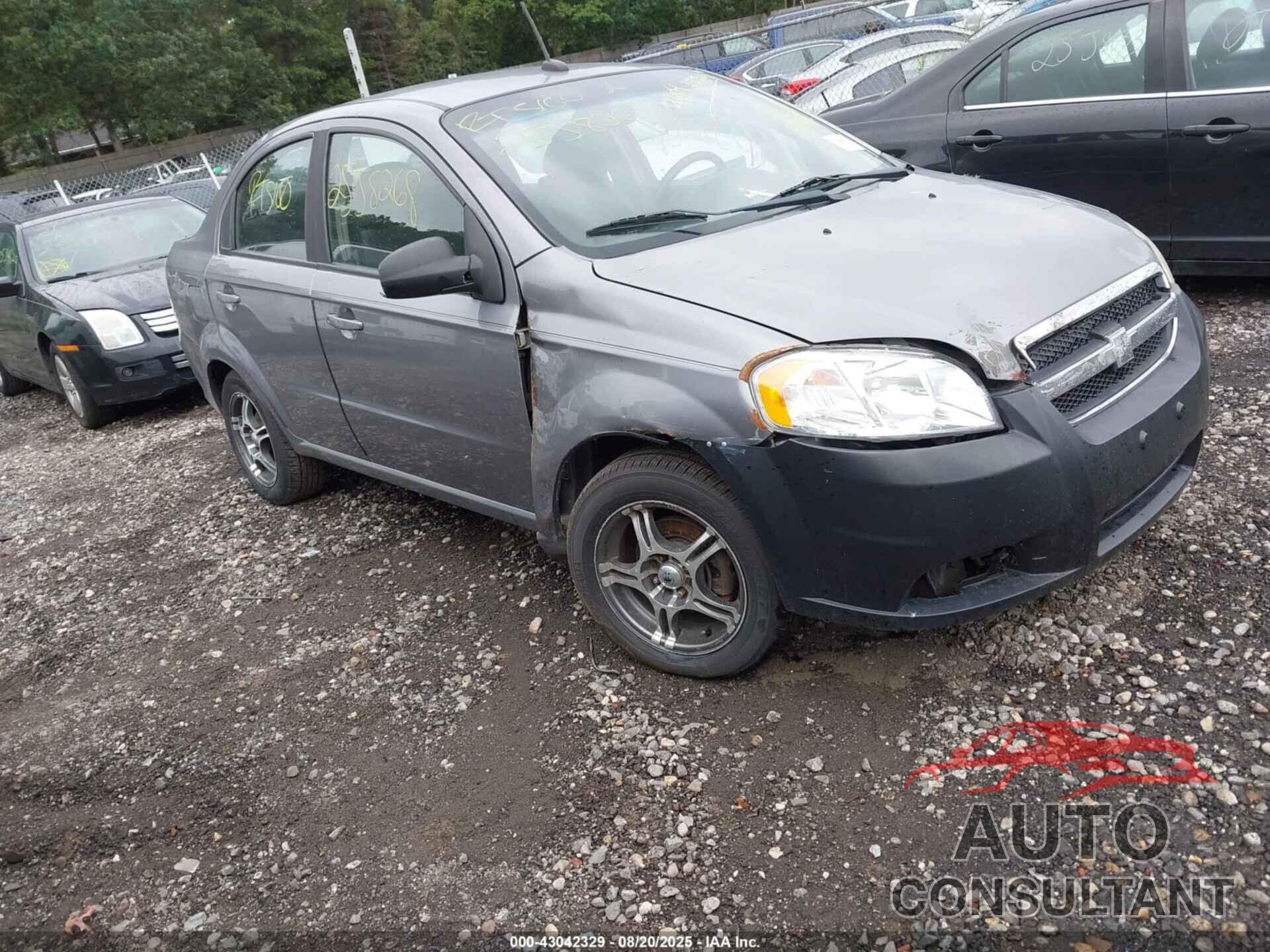 CHEVROLET AVEO 2010 - KL1TD5DE0AB076013