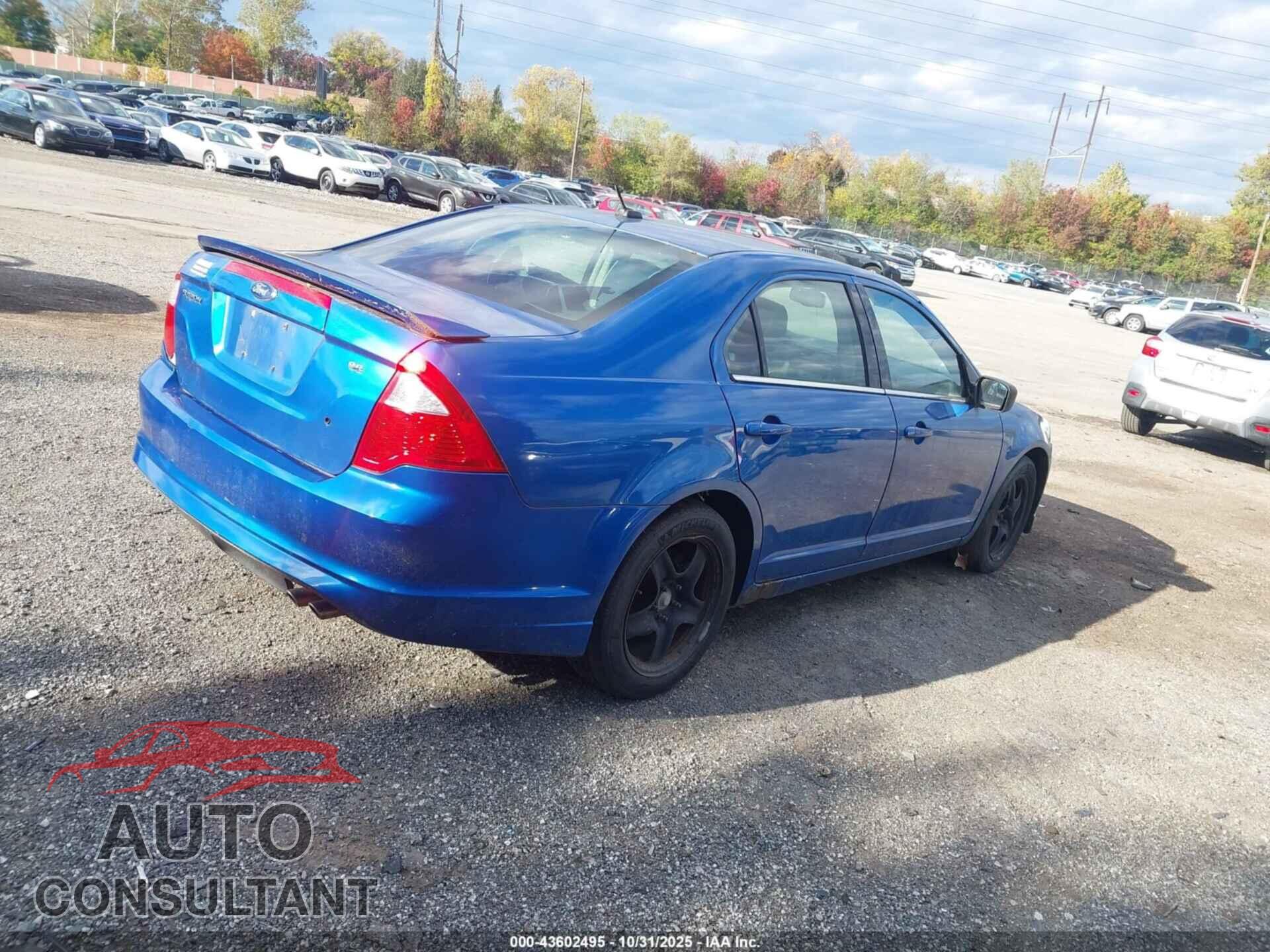 FORD FUSION 2011 - 3FAHP0HA1BR190153