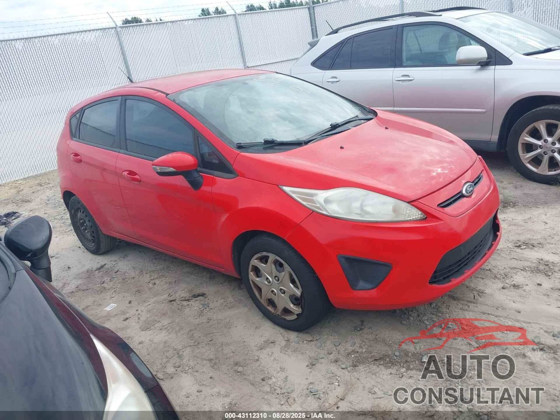 FORD FIESTA 2013 - 3FADP4EJ9DM165608