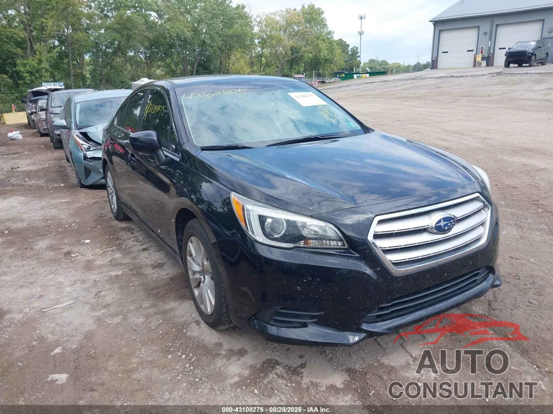 SUBARU LEGACY 2016 - 4S3BNBD67G3055137