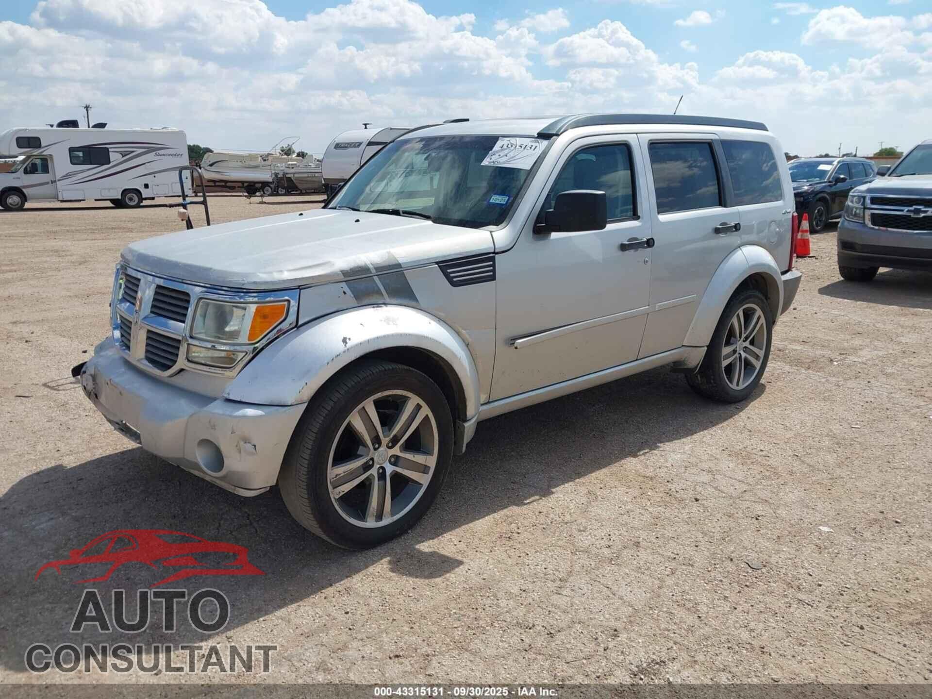 DODGE NITRO 2011 - 1D4PU7GX4BW585487
