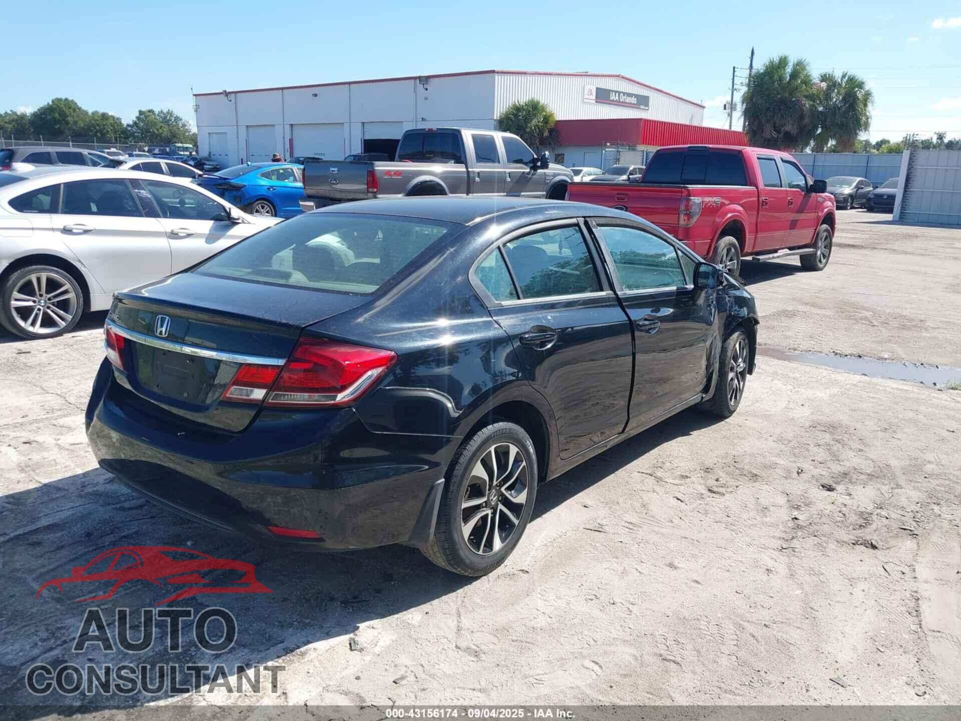 HONDA CIVIC 2013 - 19XFB2F94DE008363
