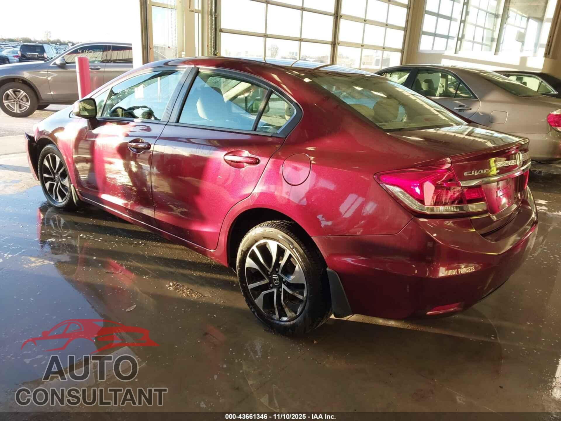 HONDA CIVIC 2013 - 19XFB2F82DE035357