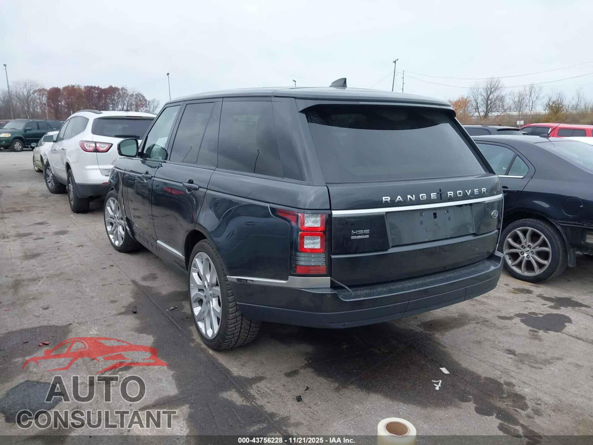 LAND ROVER RANGE ROVER 2017 - SALGS2FV3HA358103