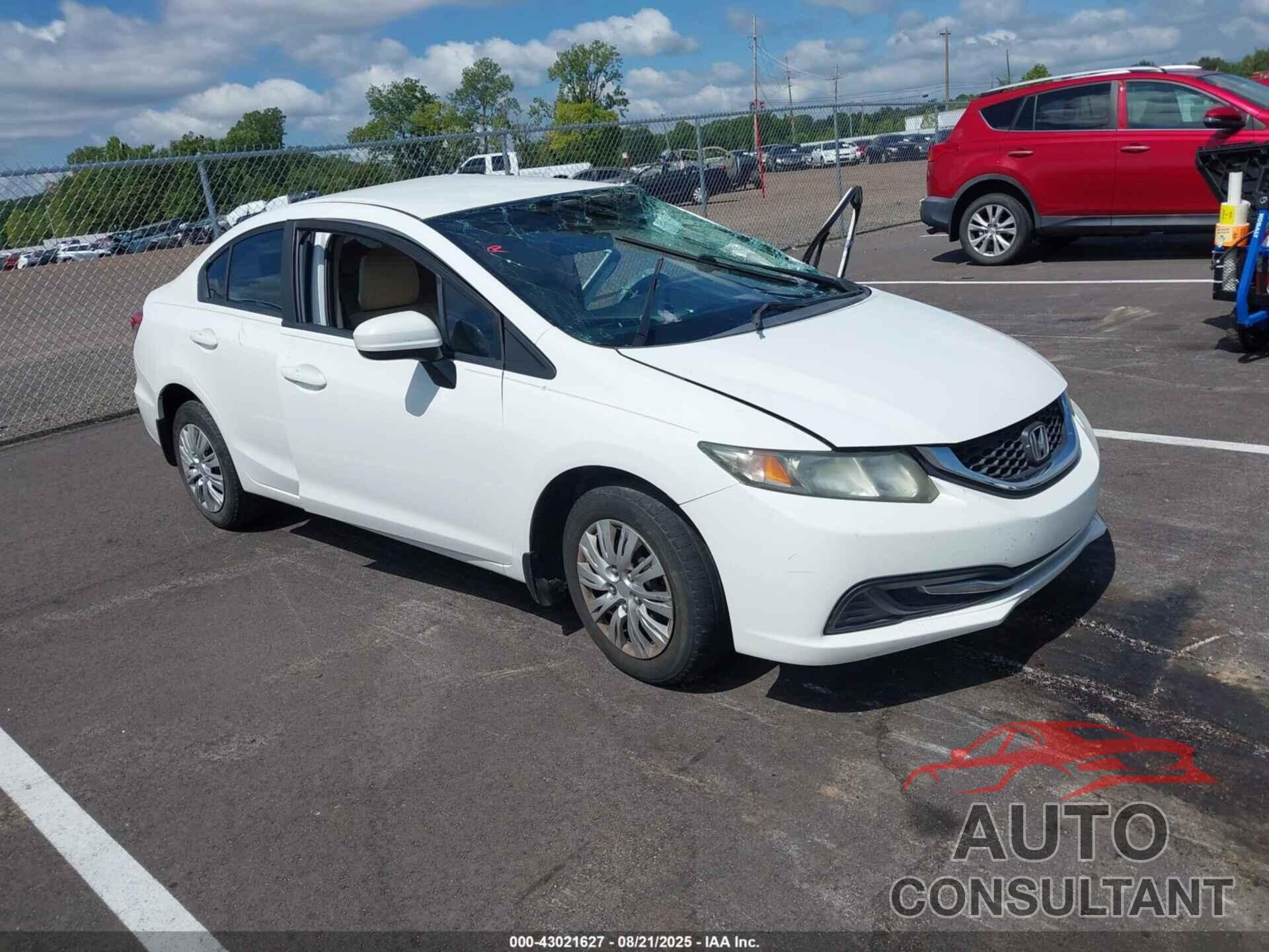HONDA CIVIC 2014 - 19XFB2F51EE002826
