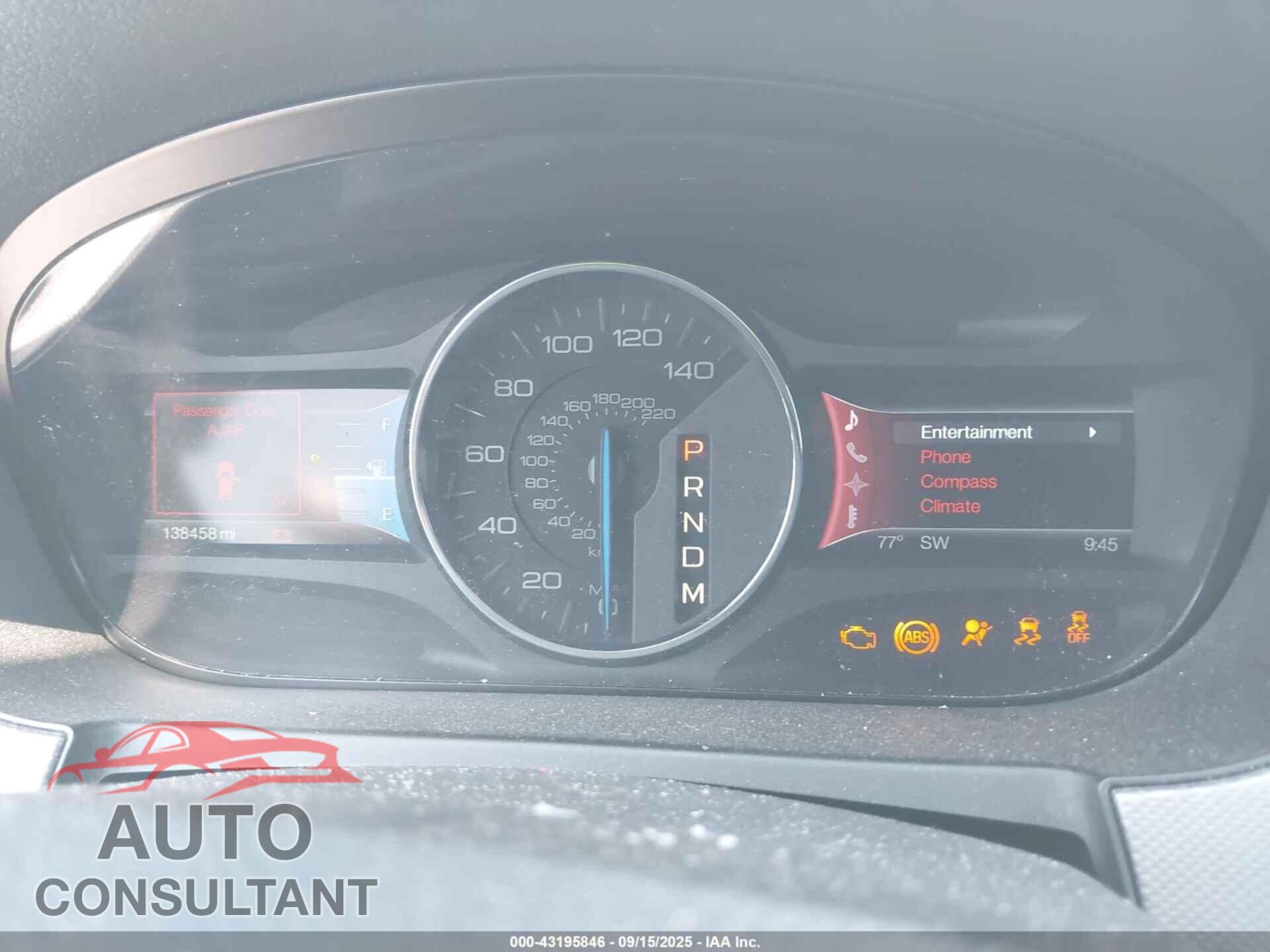 FORD EDGE 2011 - 2FMDK4JC8BBA14687