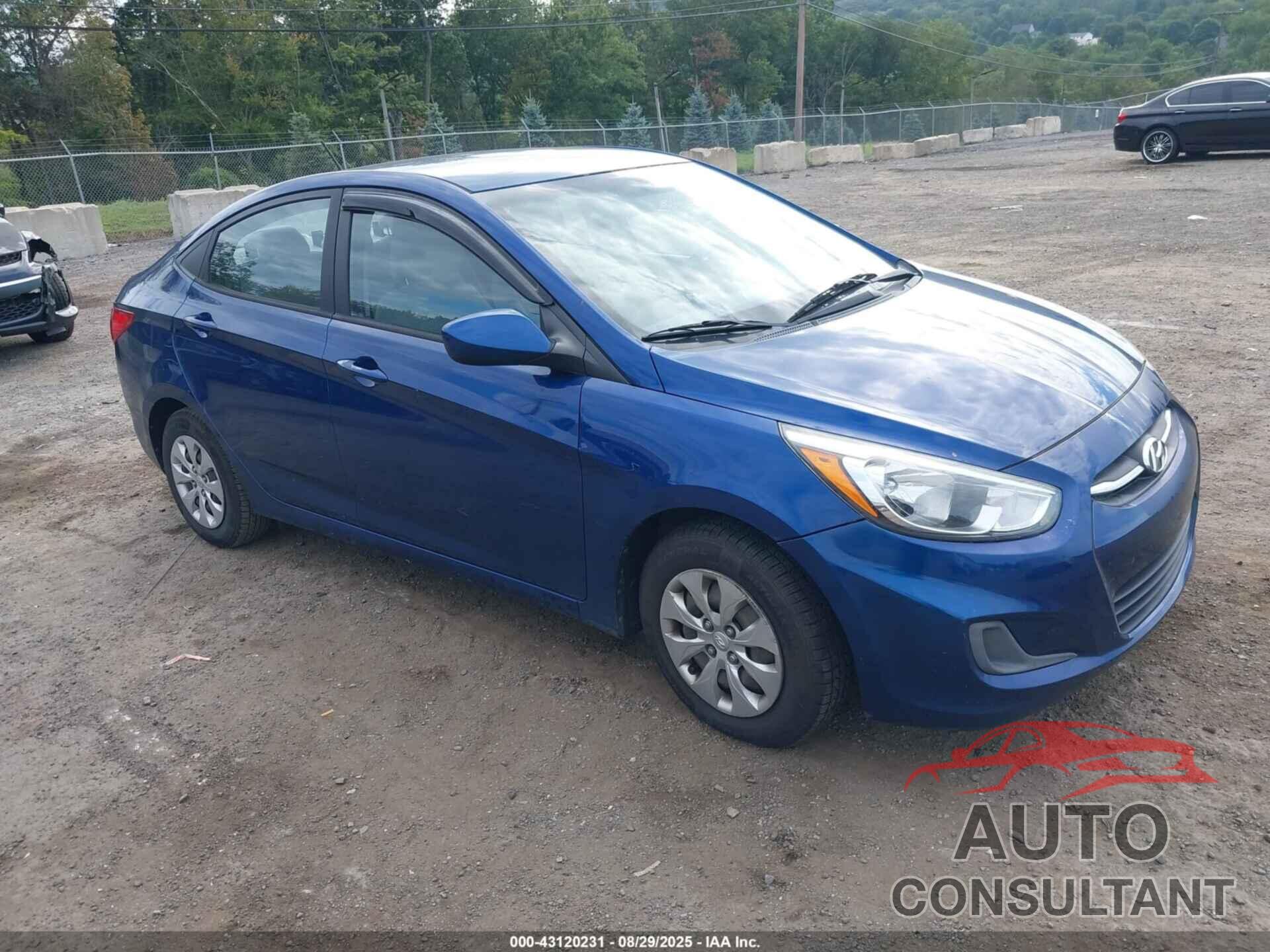 HYUNDAI ACCENT 2016 - KMHCT4AE2GU953653