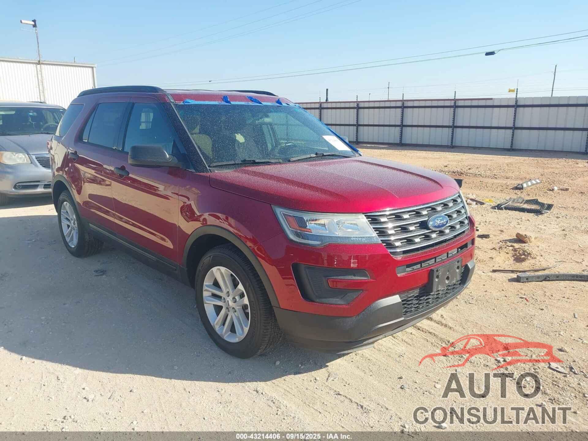 FORD EXPLORER 2016 - 1FM5K7B81GGB11147