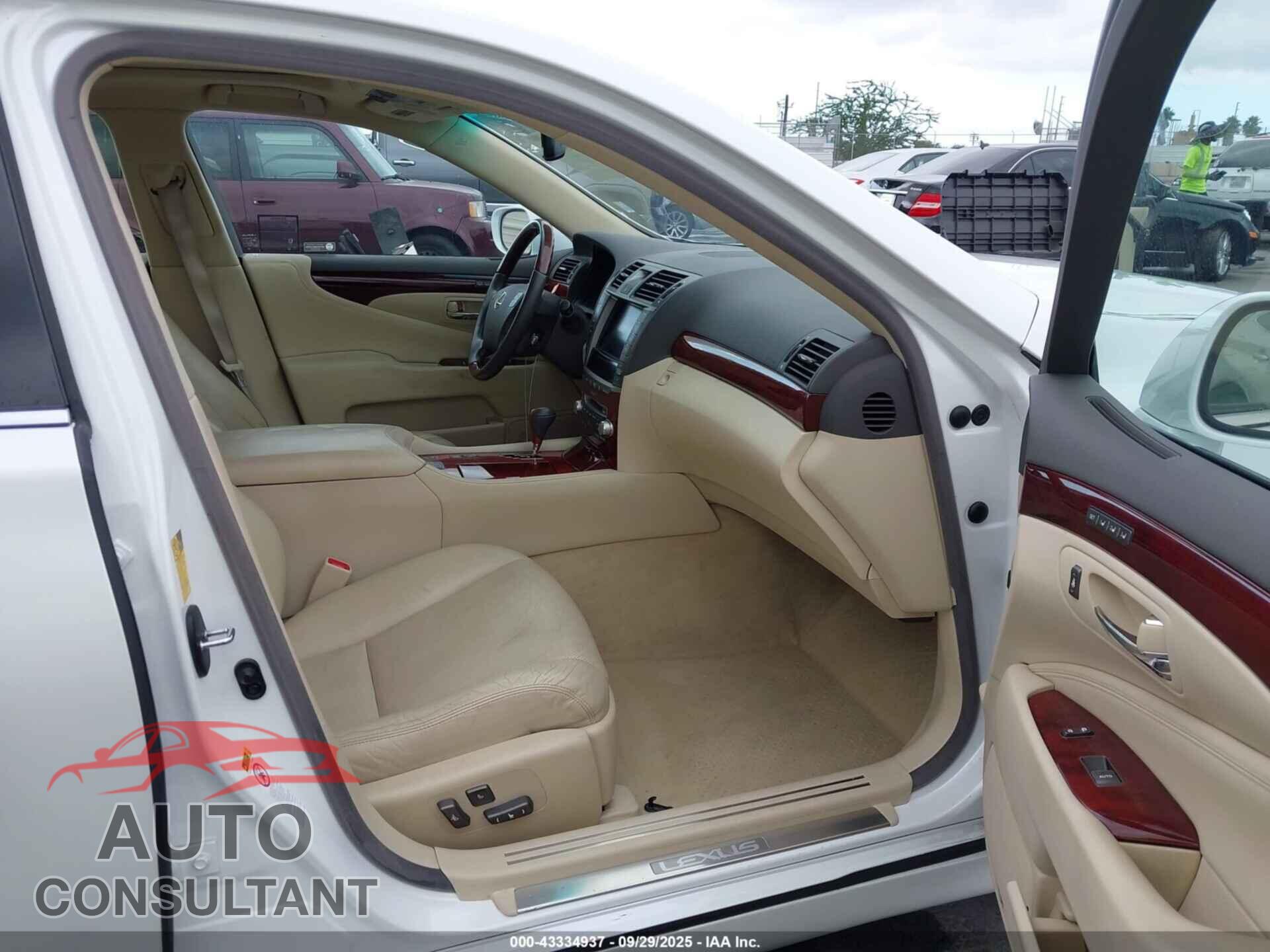 LEXUS LS 460 2012 - JTHBL5EF7C5113699