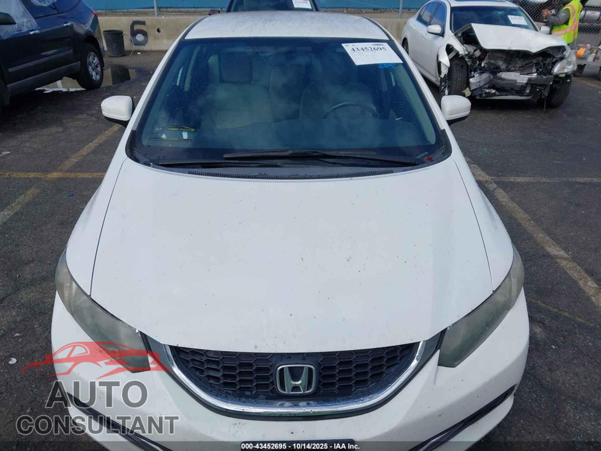 HONDA CIVIC 2015 - 19XFB2F59FE285607