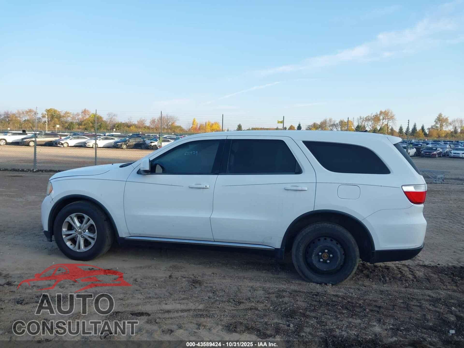 DODGE DURANGO 2013 - 1C4RDHAG0DC681979