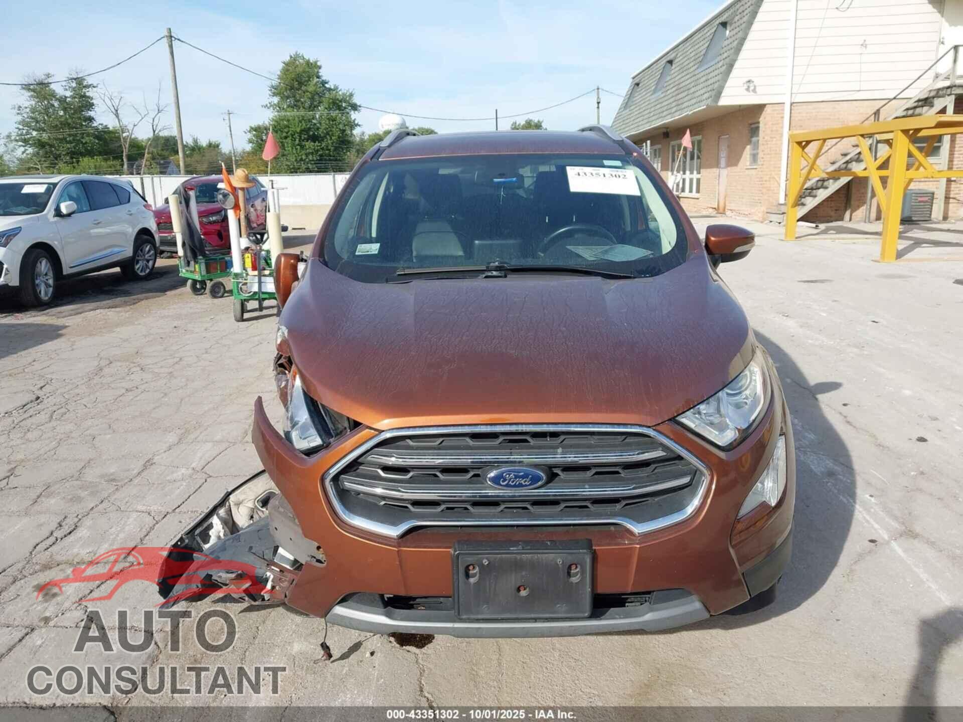 FORD ECOSPORT 2020 - MAJ6S3KL2LC350137