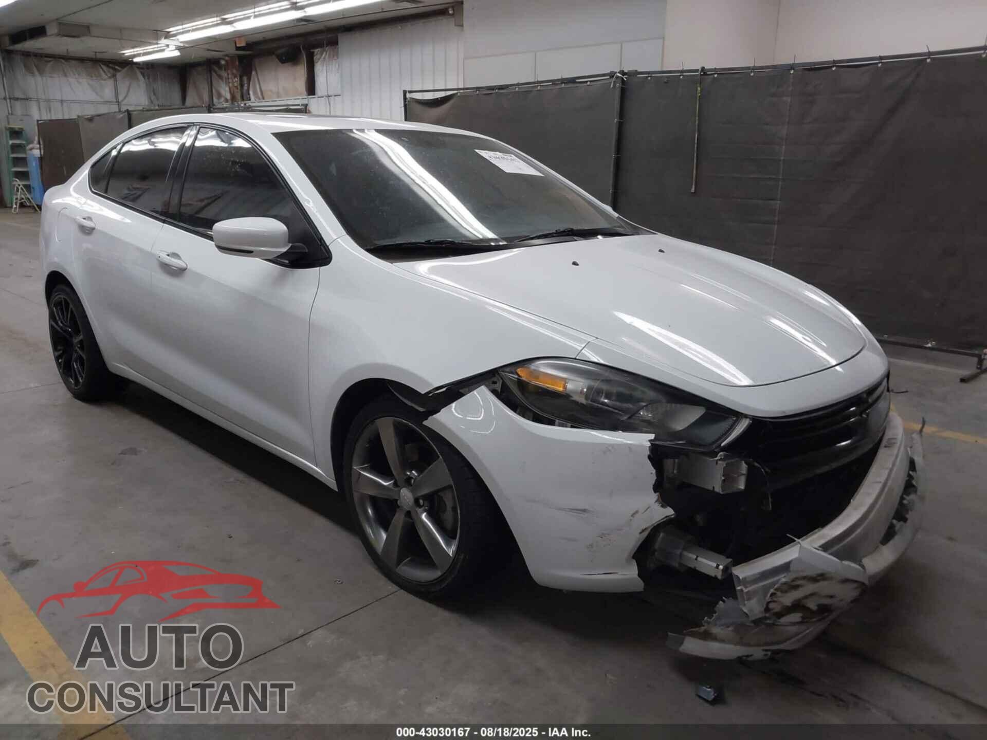 DODGE DART 2015 - 1C3CDFEB8FD112002