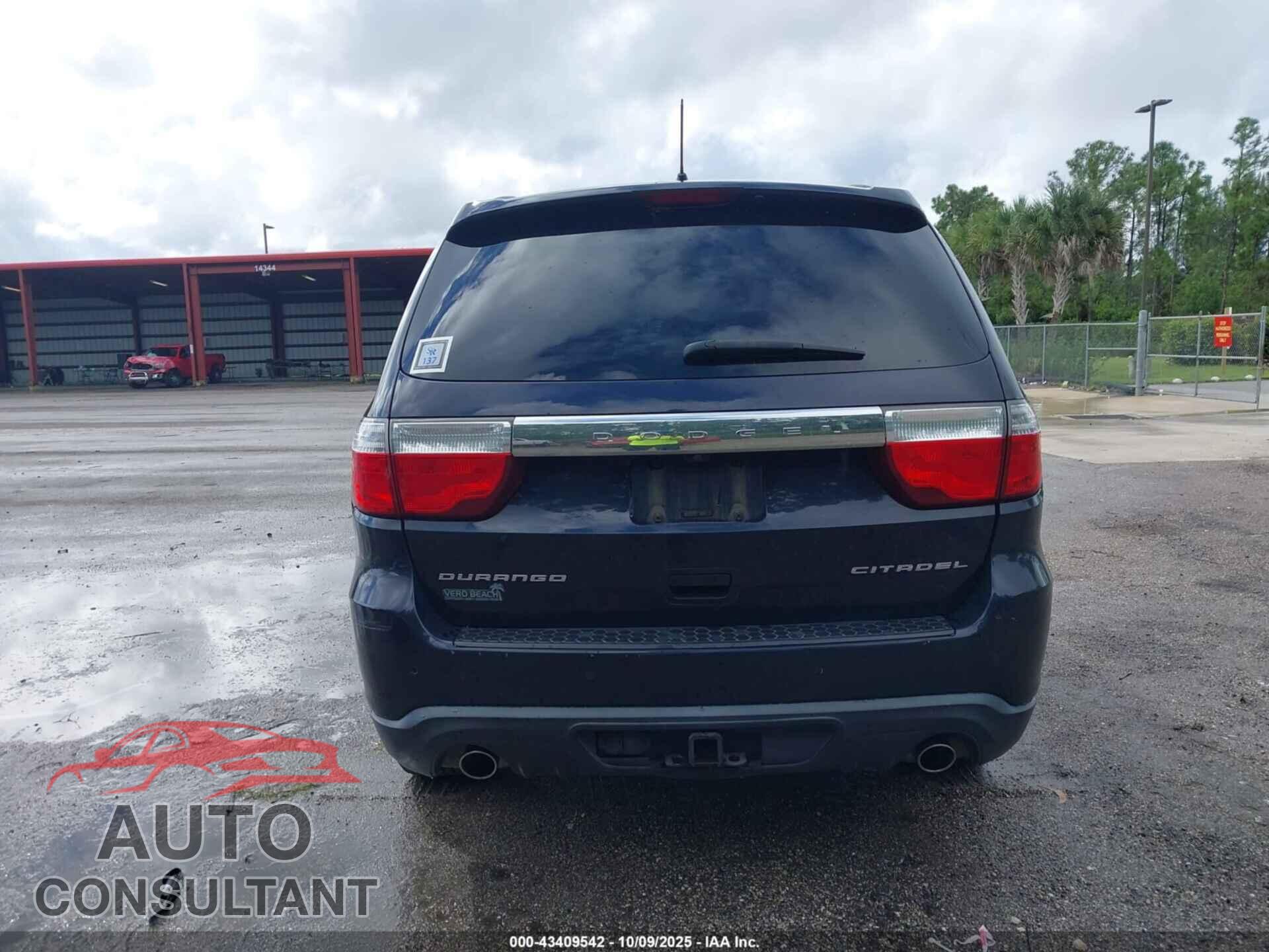 DODGE DURANGO 2011 - 1D4SD5GT5BC592431