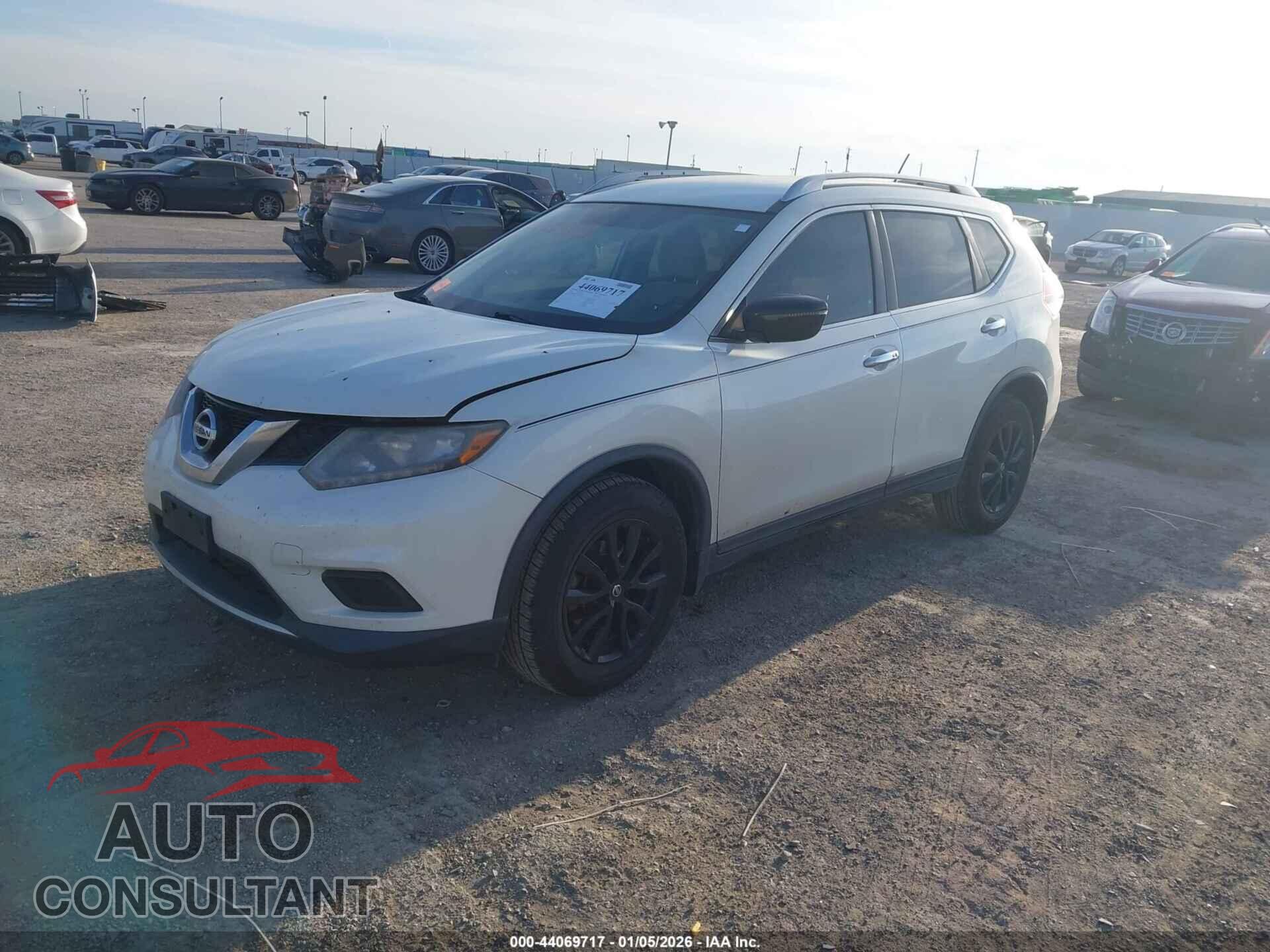 NISSAN ROGUE 2016 - KNMAT2MT5GP632103