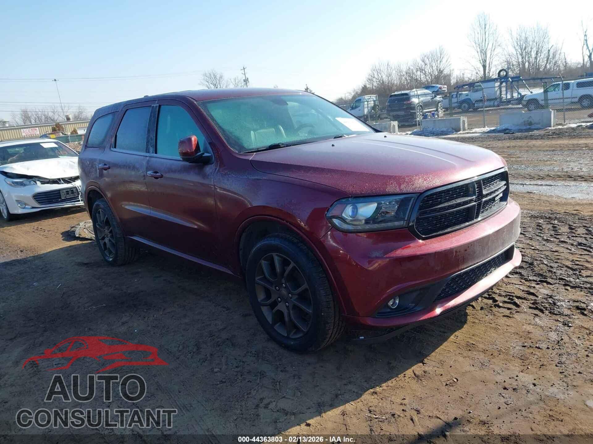 DODGE DURANGO 2016 - 1C4RDJDG0GC430323