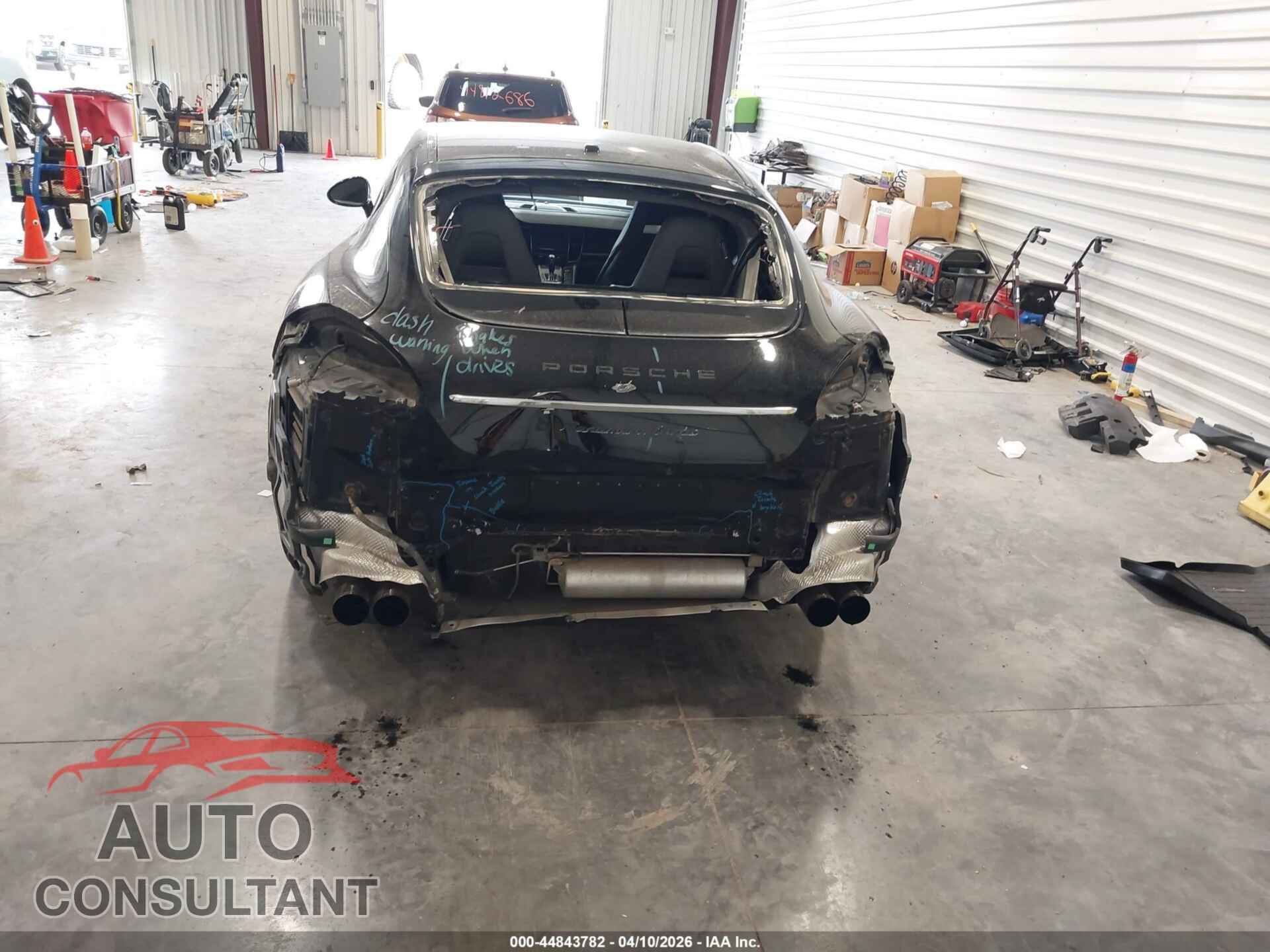 PORSCHE PANAMERA 2011 - WP0AC2A76BL090078
