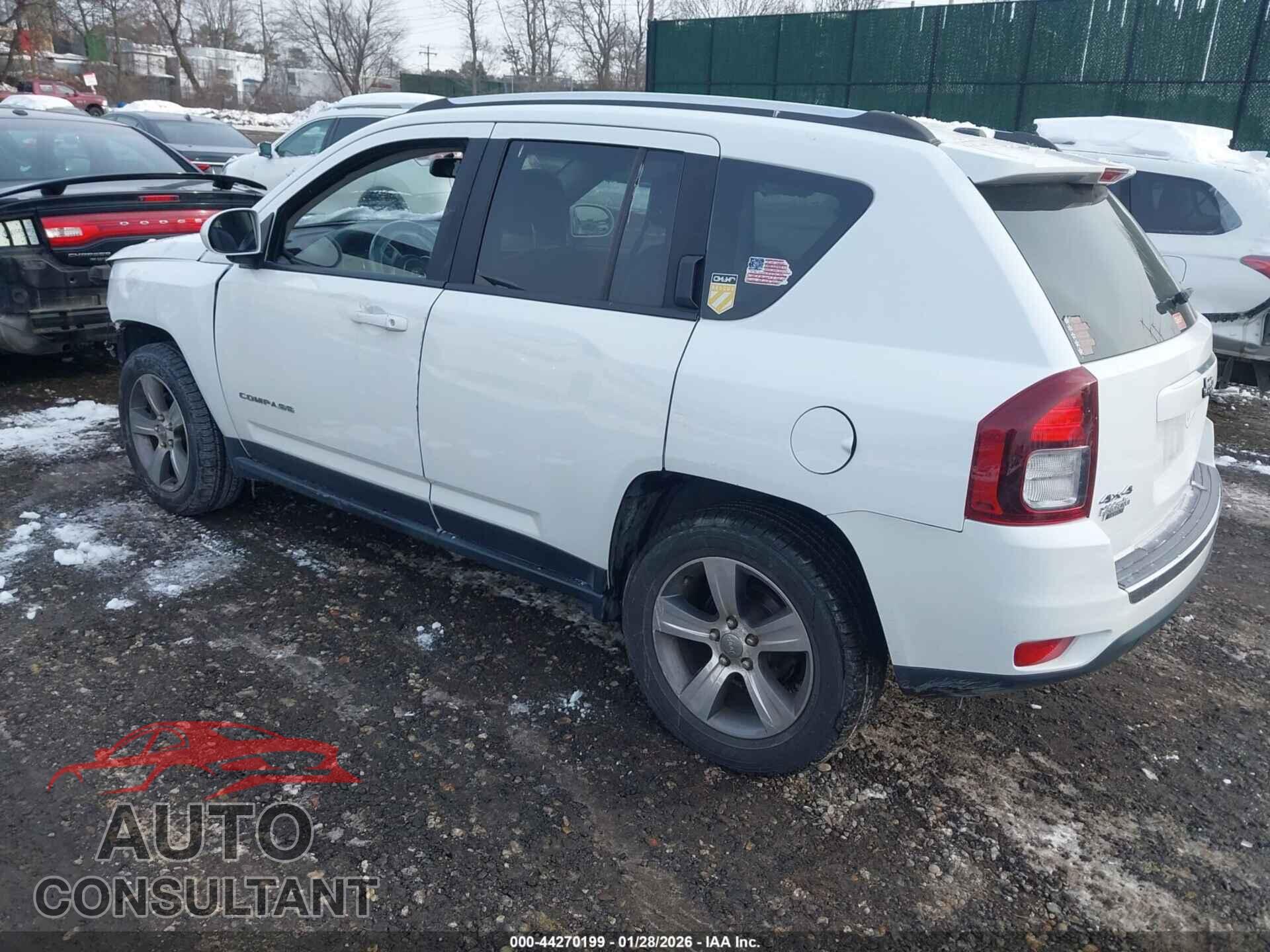 JEEP COMPASS 2017 - 1C4NJDEB1HD109348