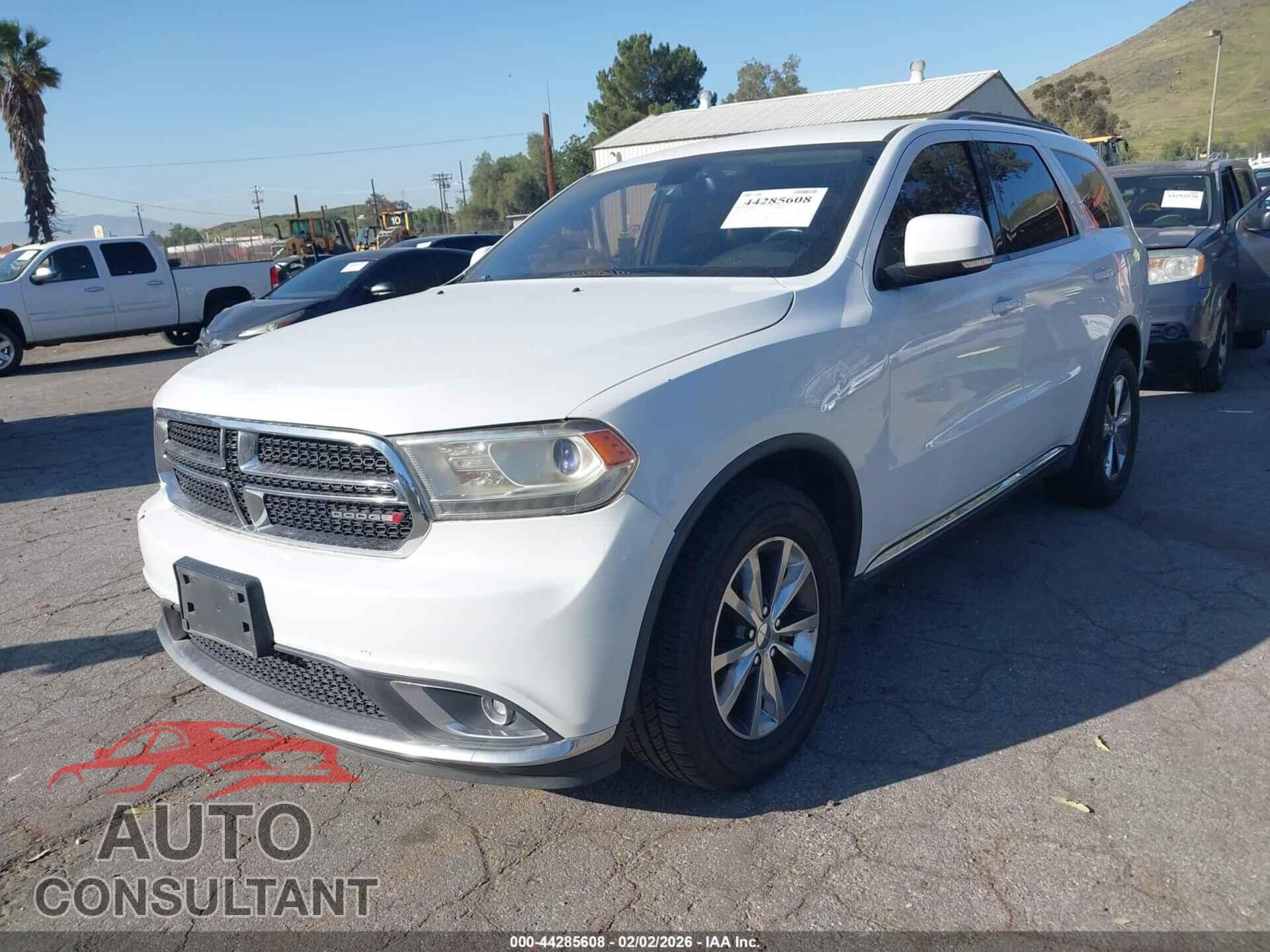 DODGE DURANGO 2016 - 1C4RDHDG2GC466538