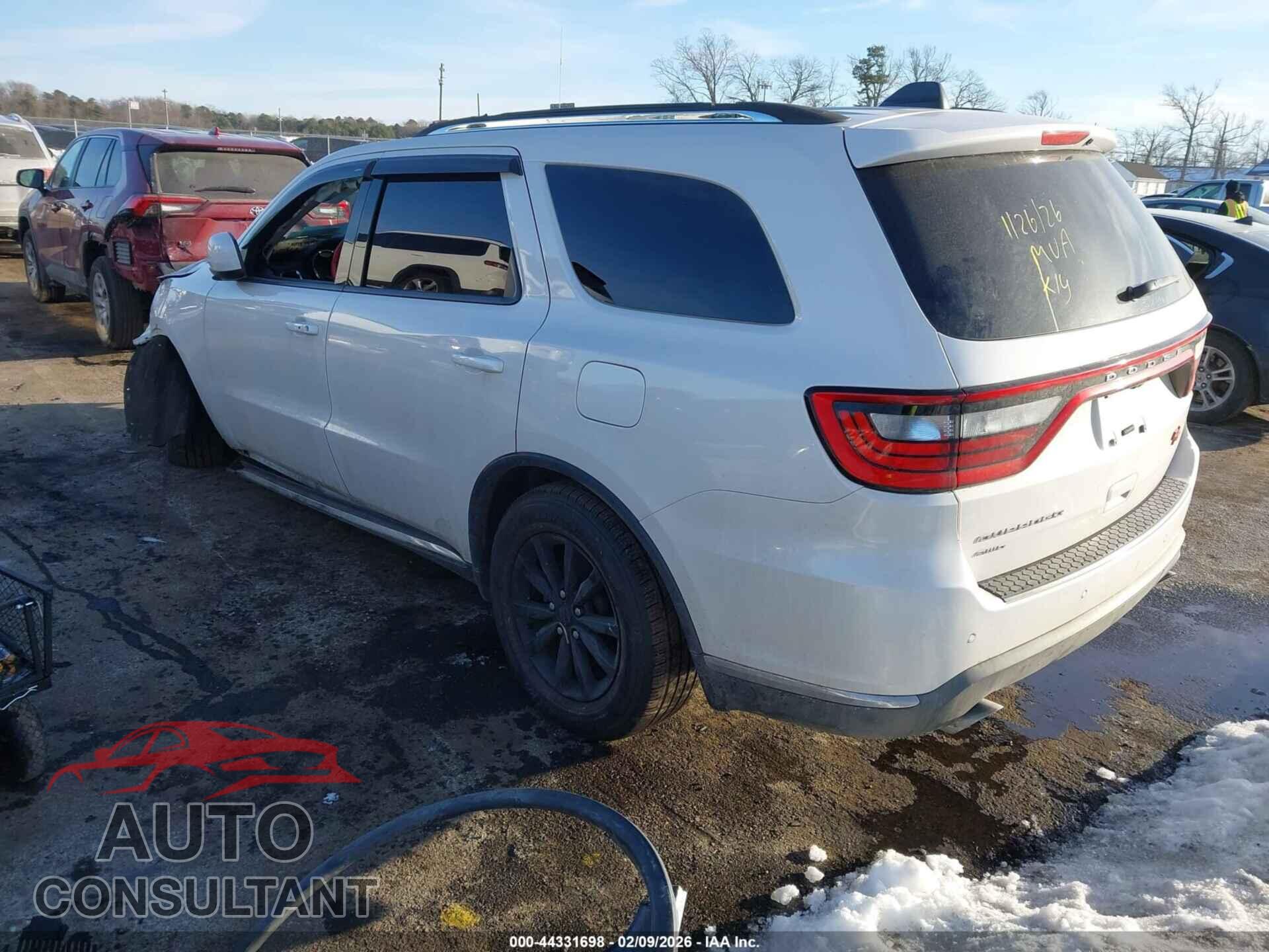 DODGE DURANGO 2017 - 1C4RDJAG0HC681476