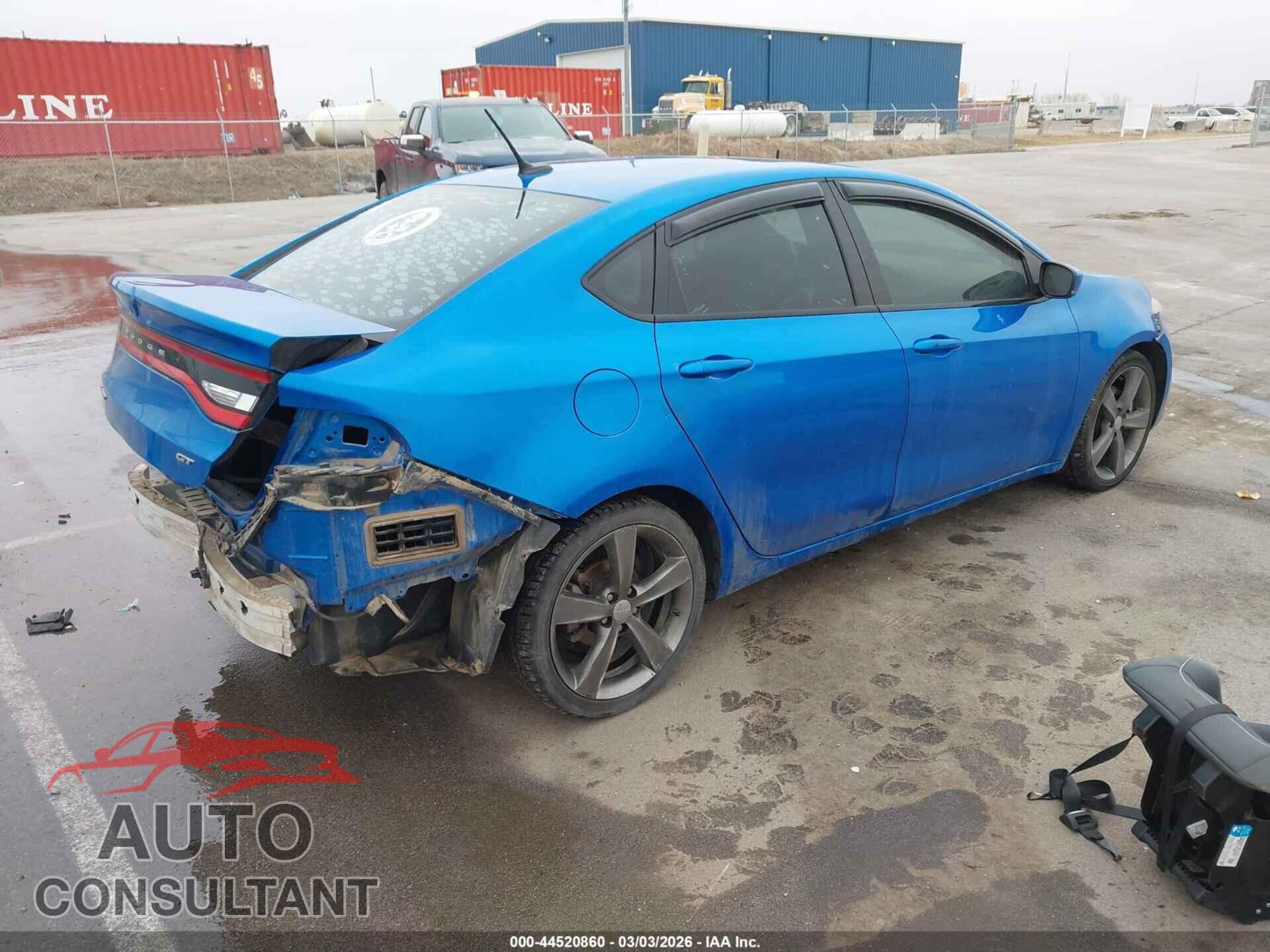 DODGE DART 2015 - 1C3CDFEB2FD266947