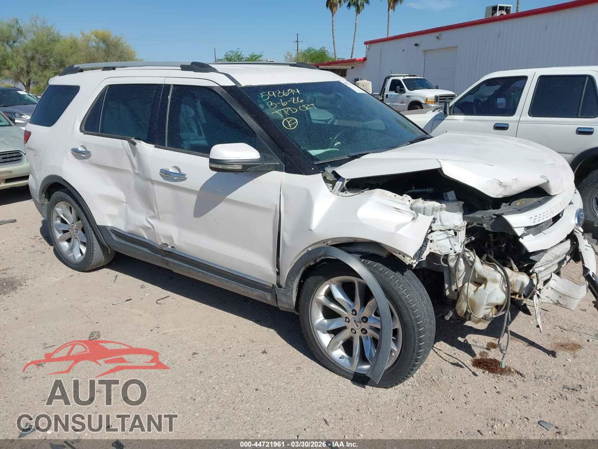 FORD EXPLORER 2011 - 1FMHK7F82BGA51153
