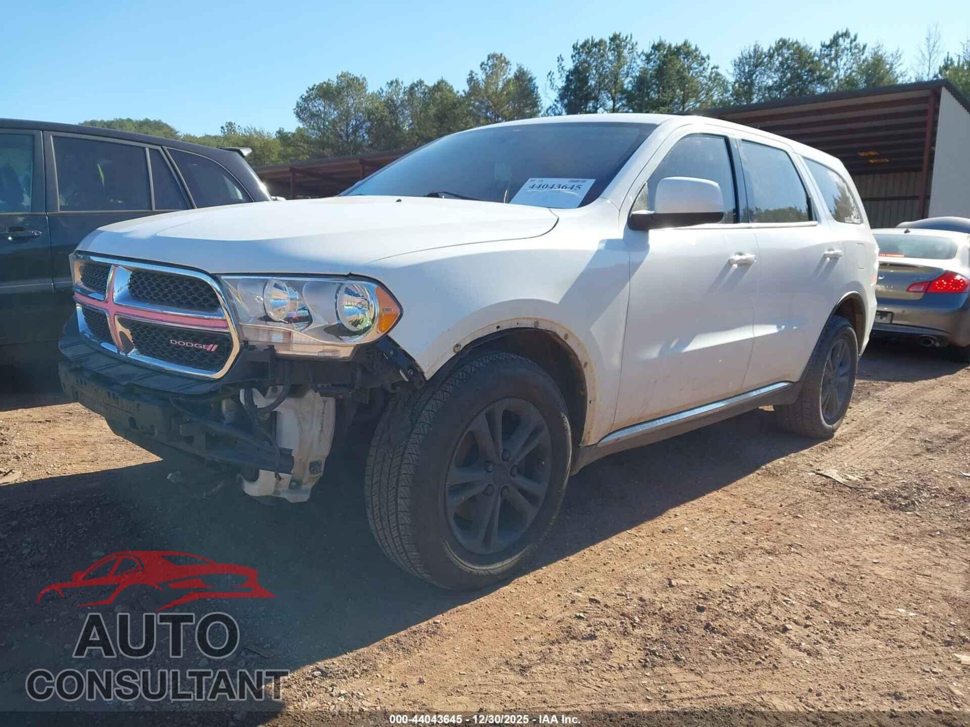 DODGE DURANGO 2013 - 1C4RDJAG3DC696242