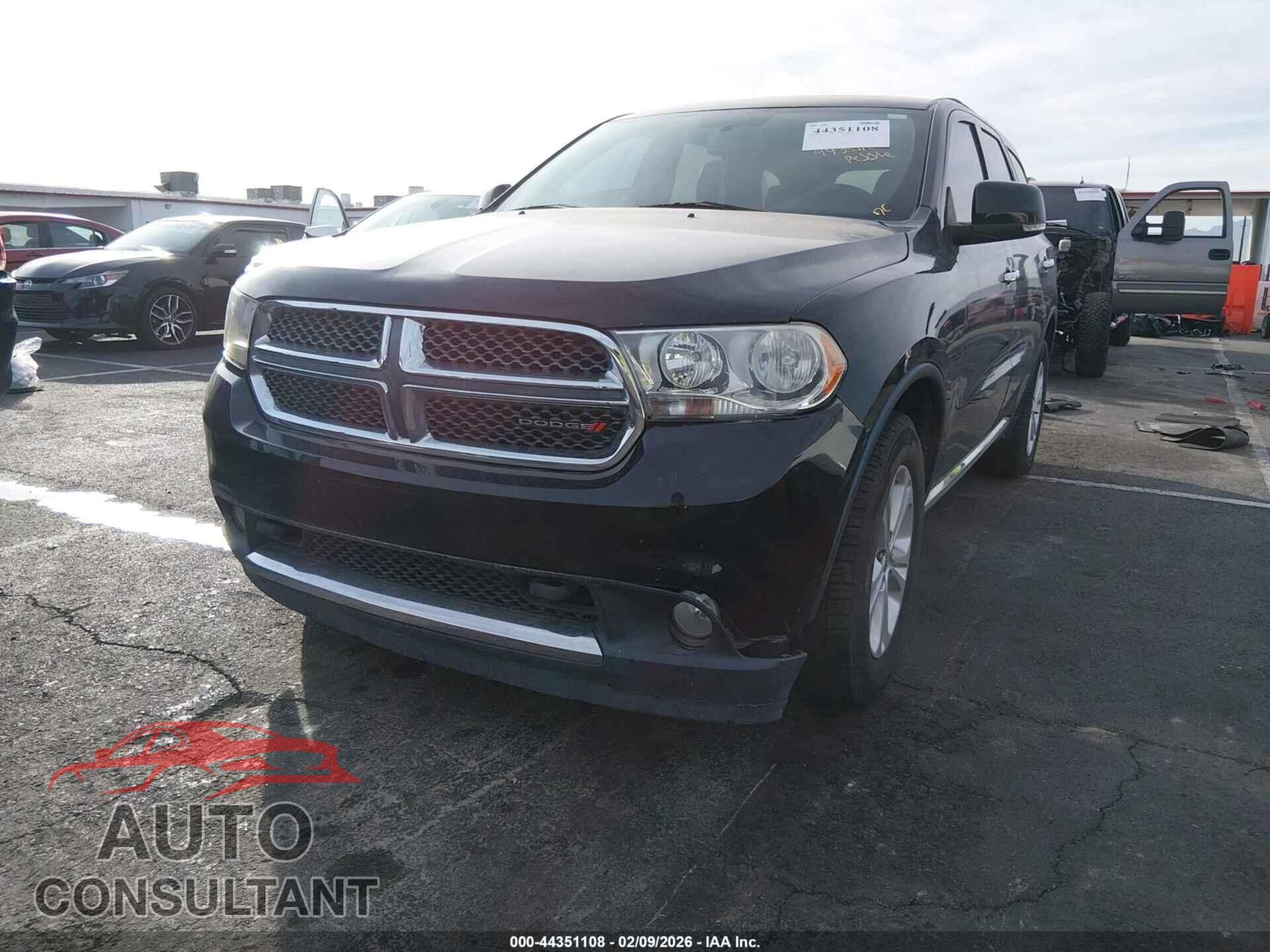 DODGE DURANGO 2013 - 1C4RDJDG2DC554217