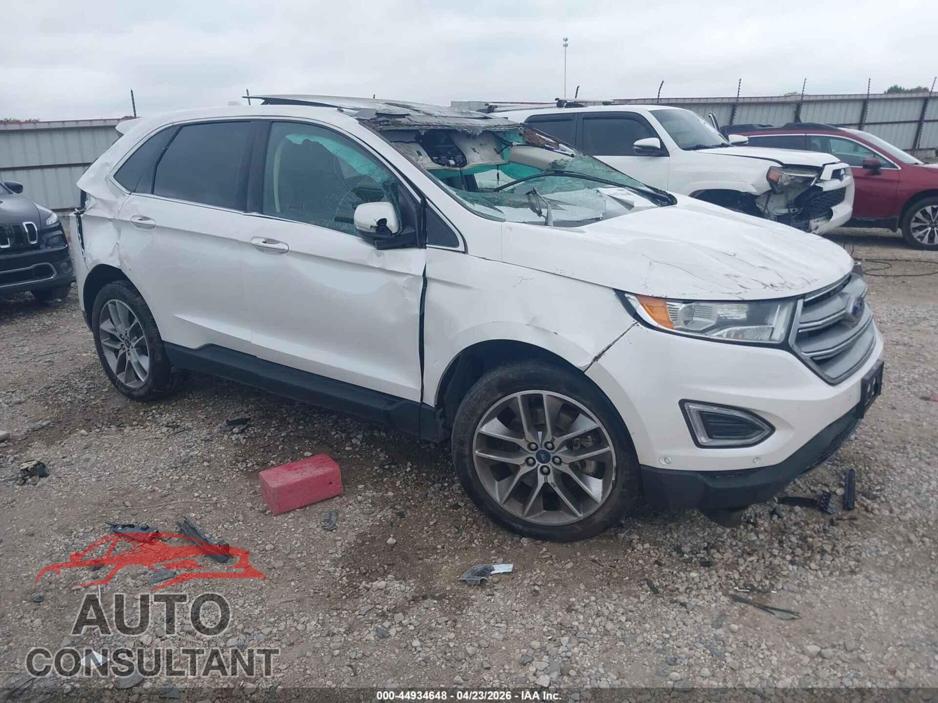 FORD EDGE 2017 - 2FMPK4K96HBB37266
