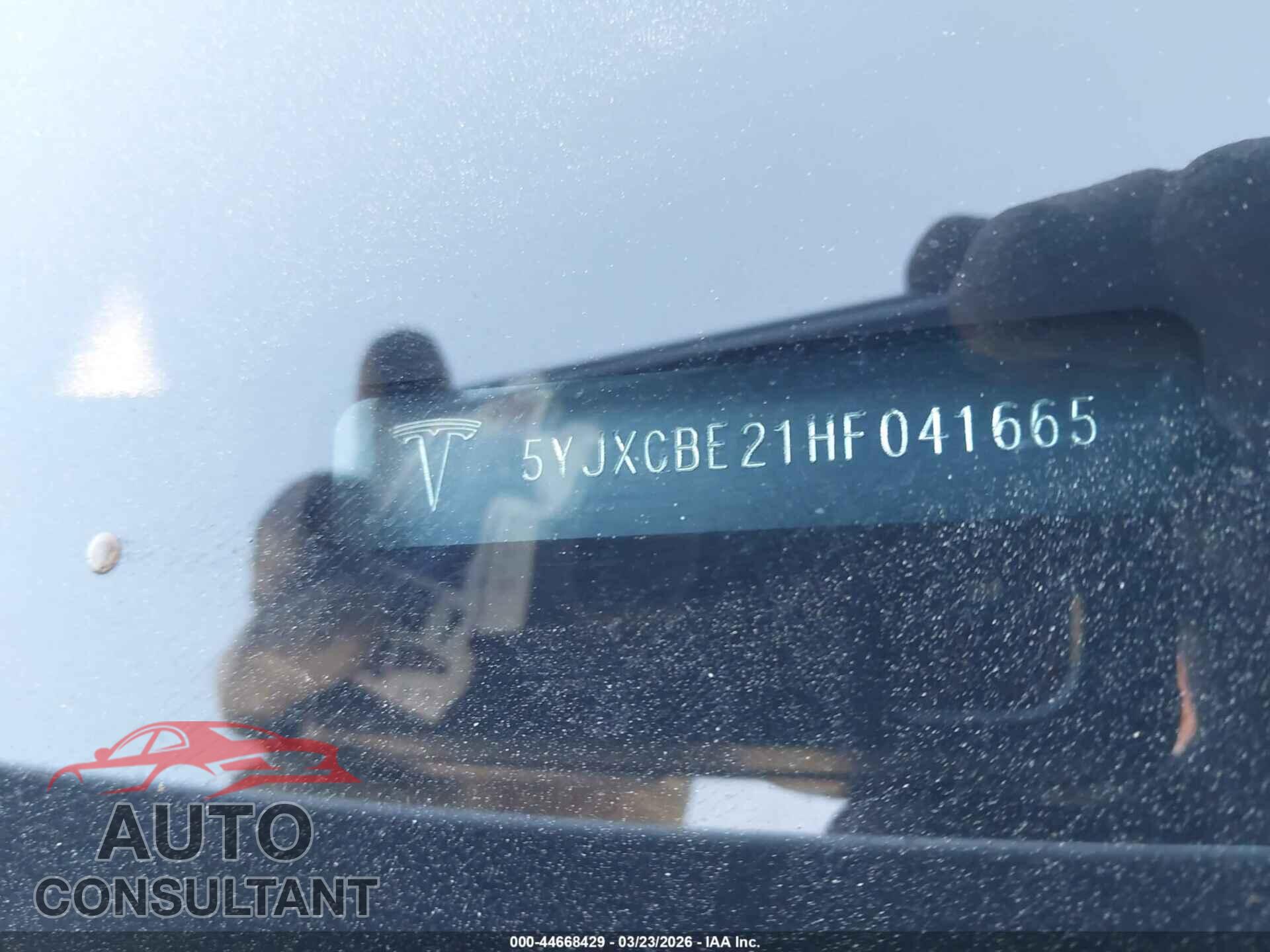 TESLA MODEL X 2017 - 5YJXCBE21HF041665