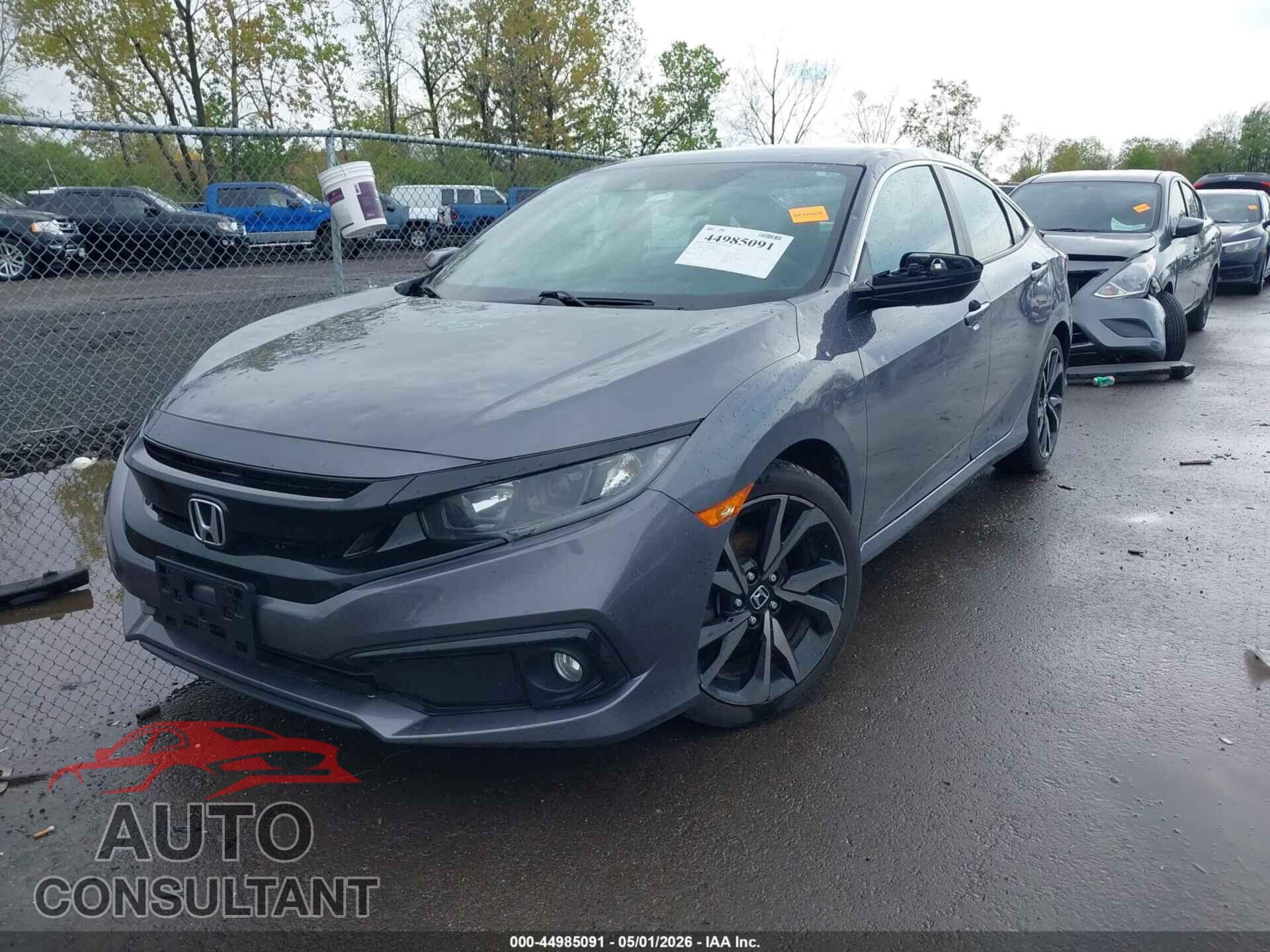 HONDA CIVIC 2019 - 2HGFC2F87KH595729