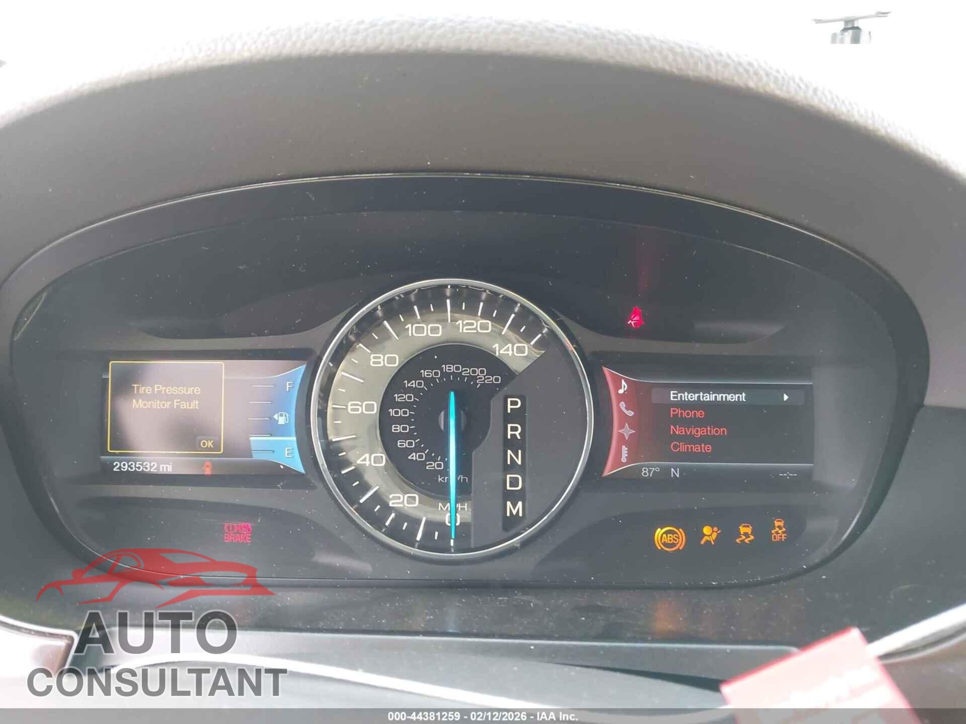 FORD EDGE 2011 - 2FMDK3KC3BBB10994