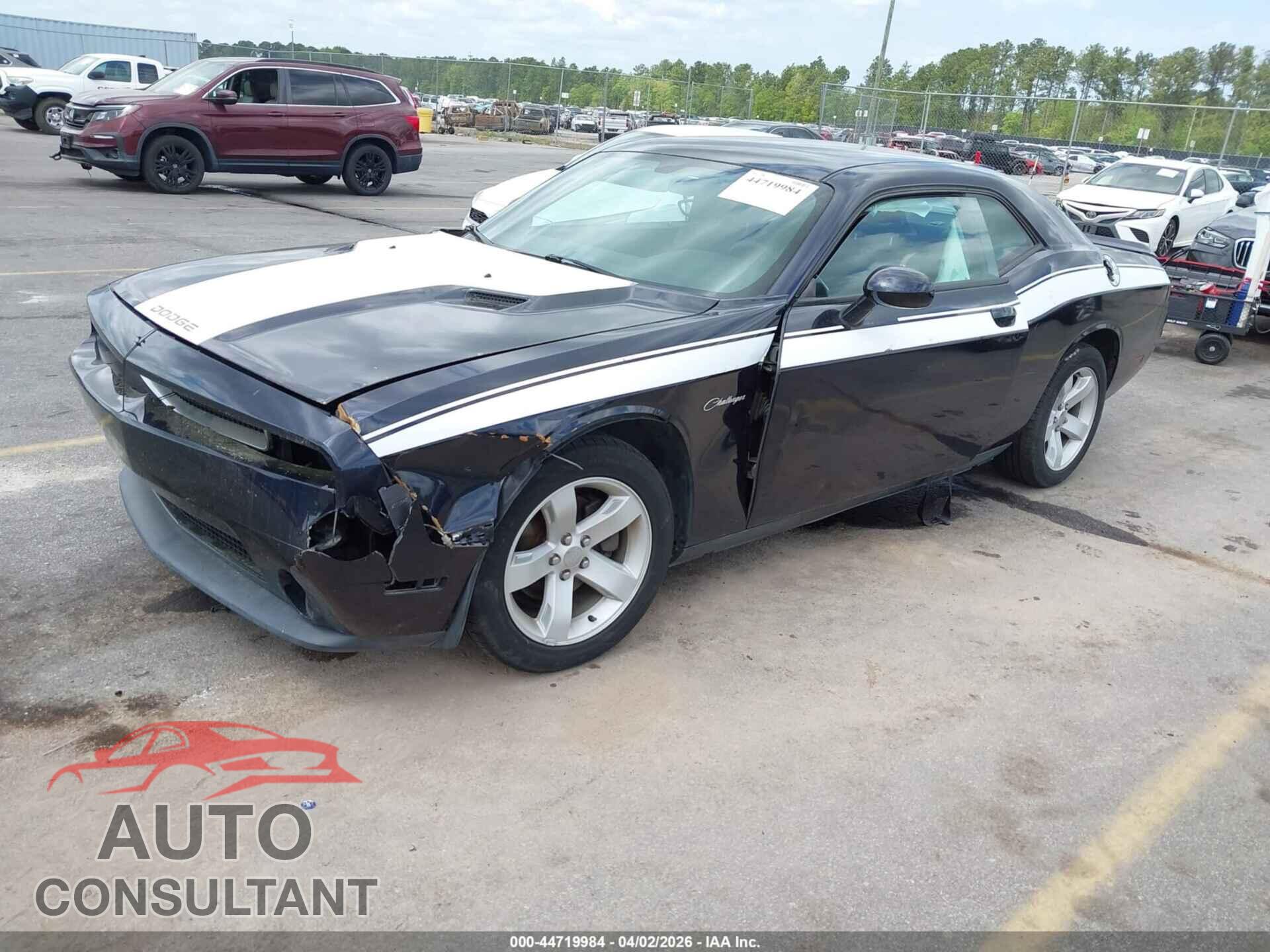 DODGE CHALLENGER 2012 - 2C3CDYAG9CH275463