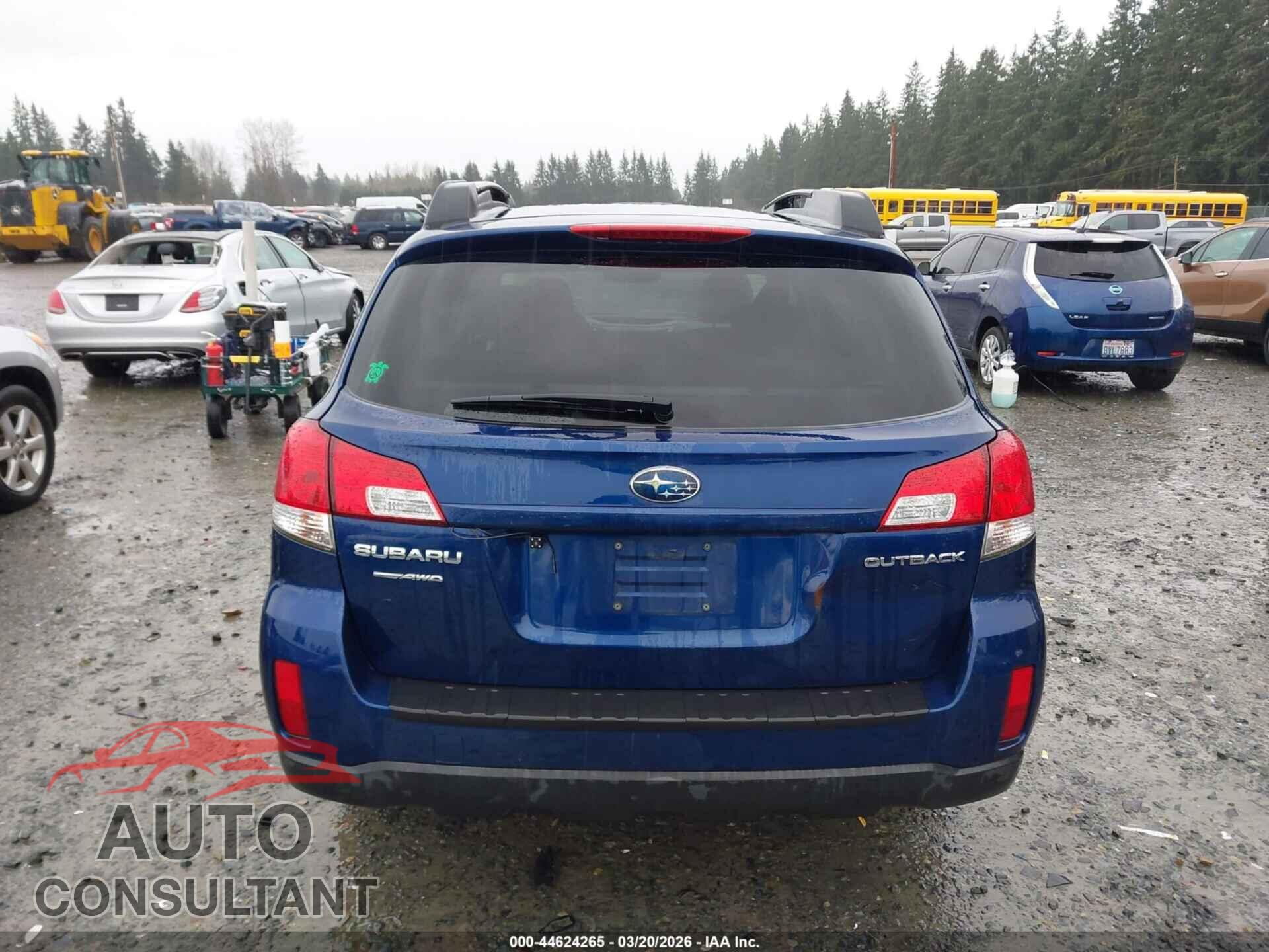 SUBARU OUTBACK 2011 - 4S4BRCCC8B3369756