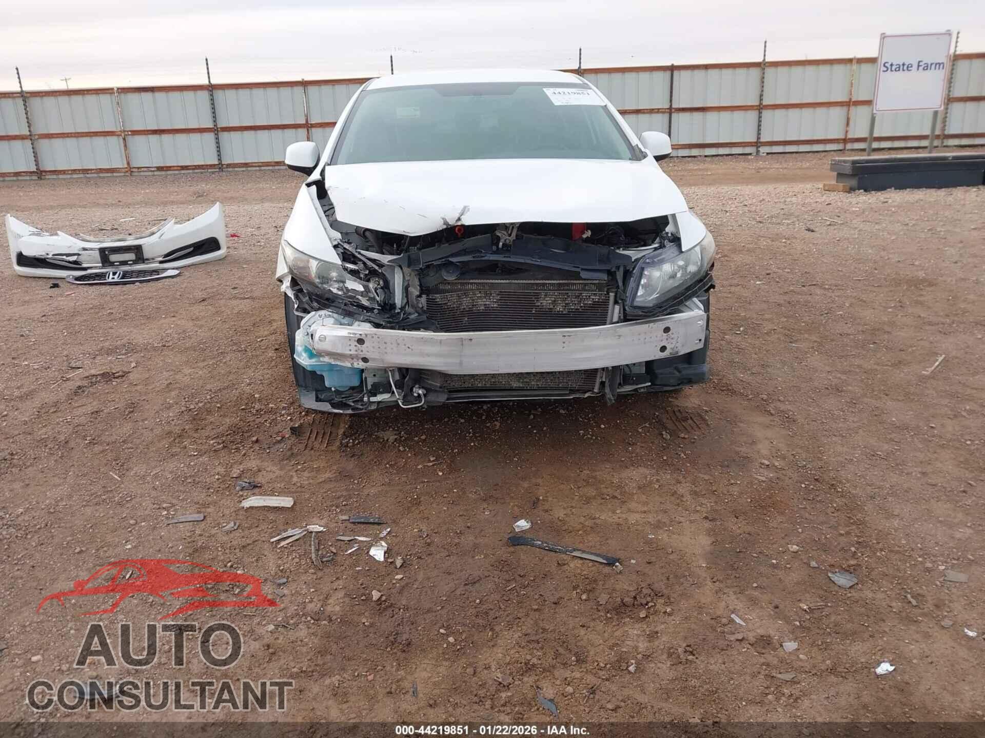 HONDA CIVIC 2013 - 19XFB2F56DE080422