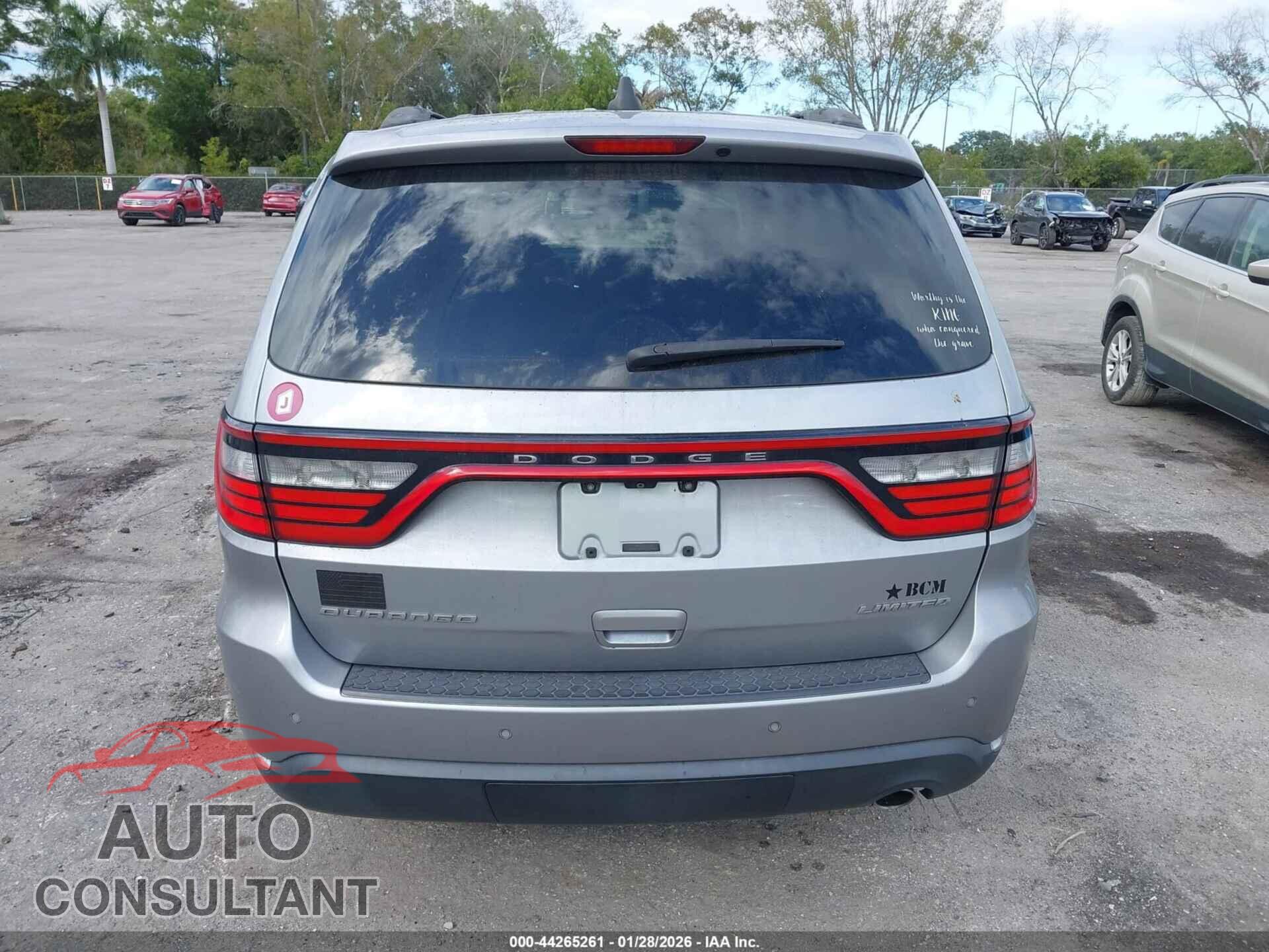 DODGE DURANGO 2015 - 1C4RDHDG7FC873673
