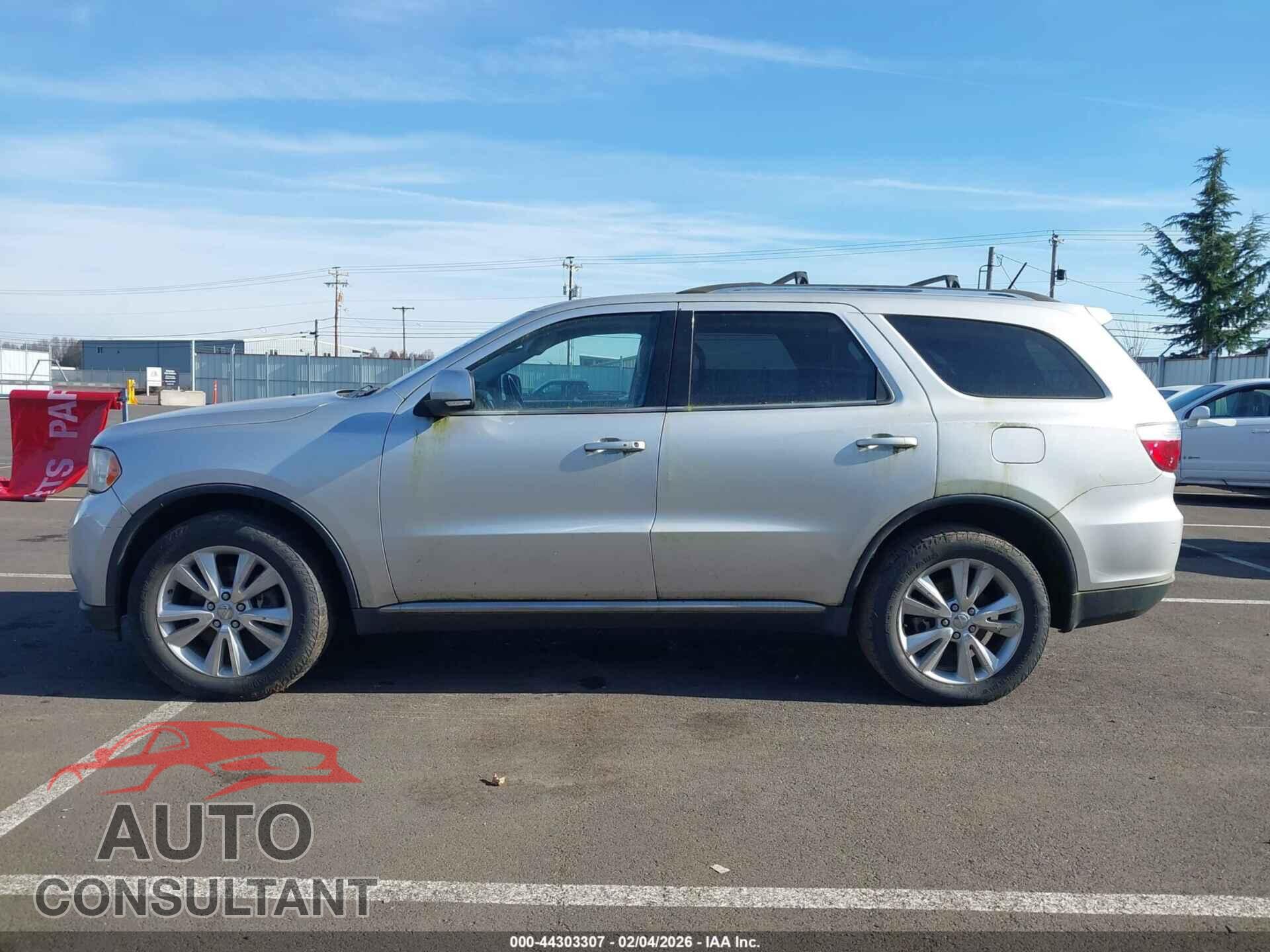 DODGE DURANGO 2012 - 1C4SDJDT4CC314521