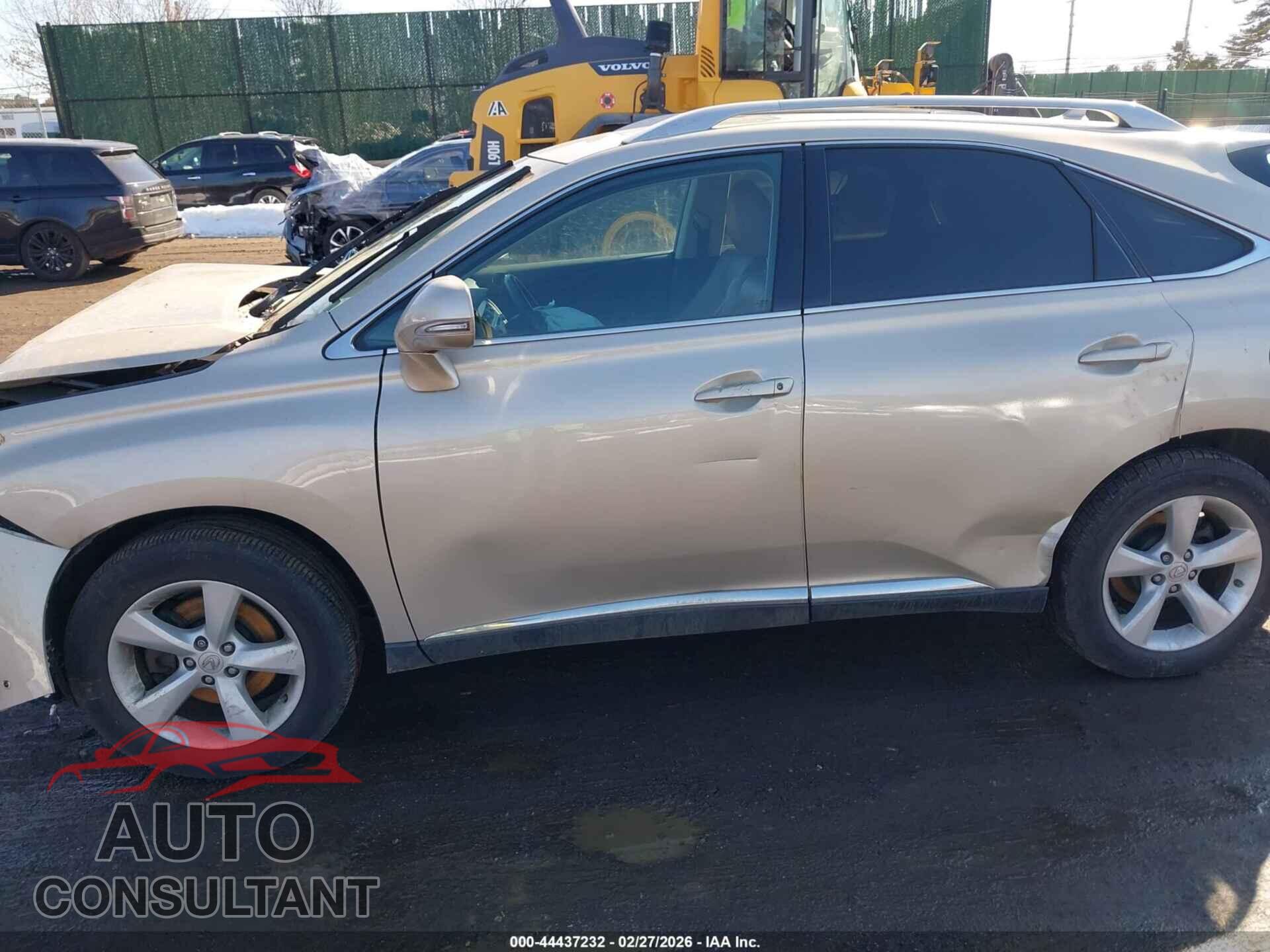 LEXUS RX 350 2013 - 2T2BK1BA7DC164481