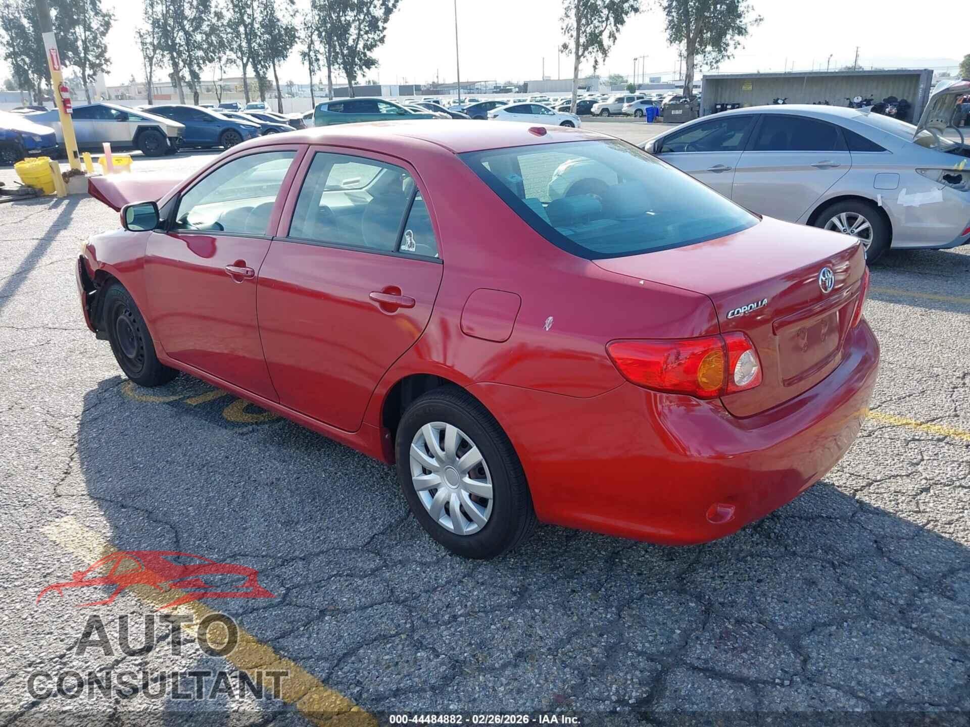 TOYOTA COROLLA 2009 - JTDBL40E199044536