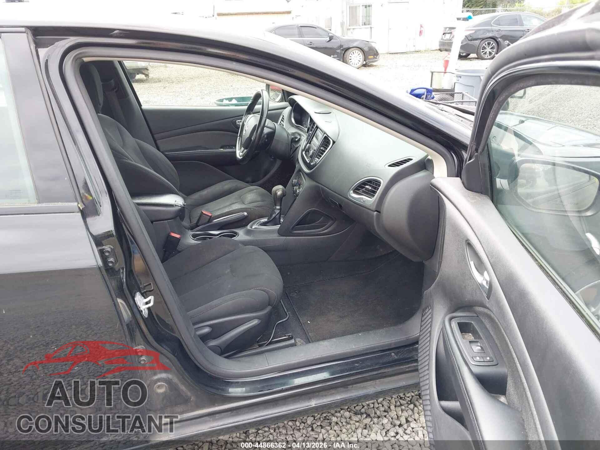 DODGE DART 2013 - 1C3CDFBA2DD347584