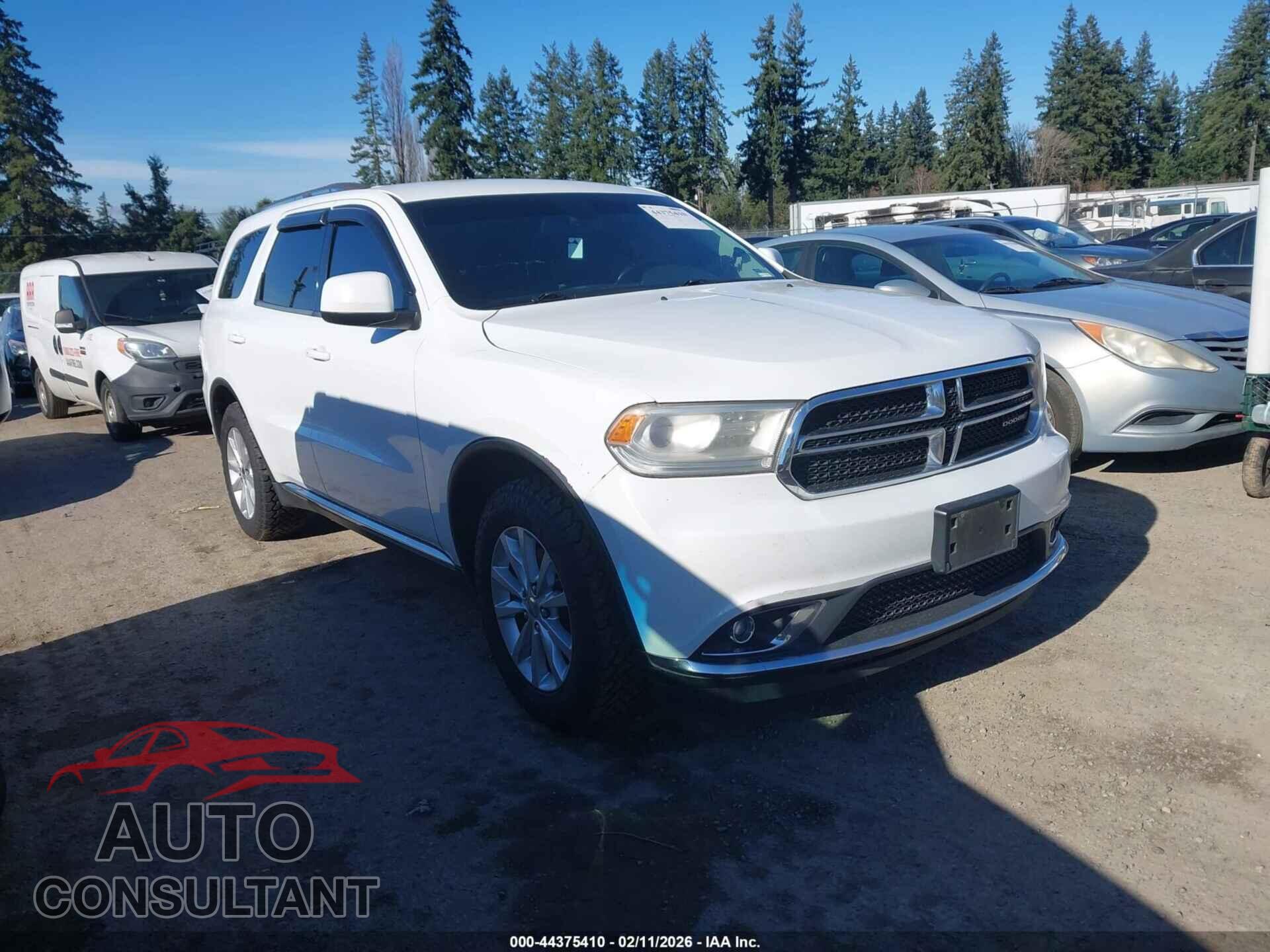 DODGE DURANGO 2014 - 1C4RDJAG8EC308536