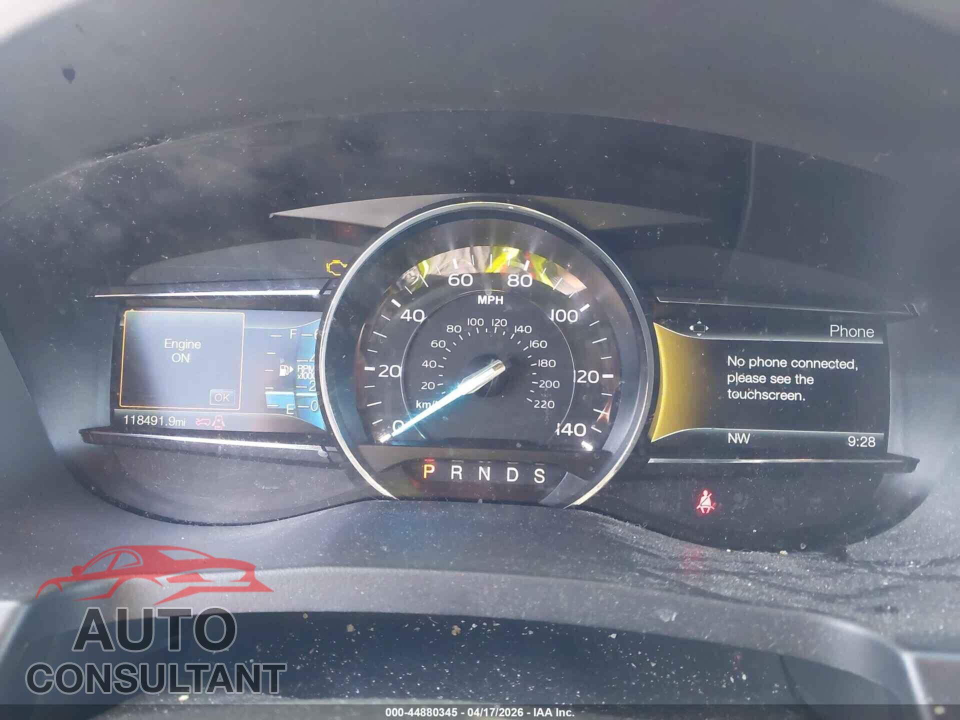 FORD EXPLORER 2017 - 1FM5K8D82HGD18733