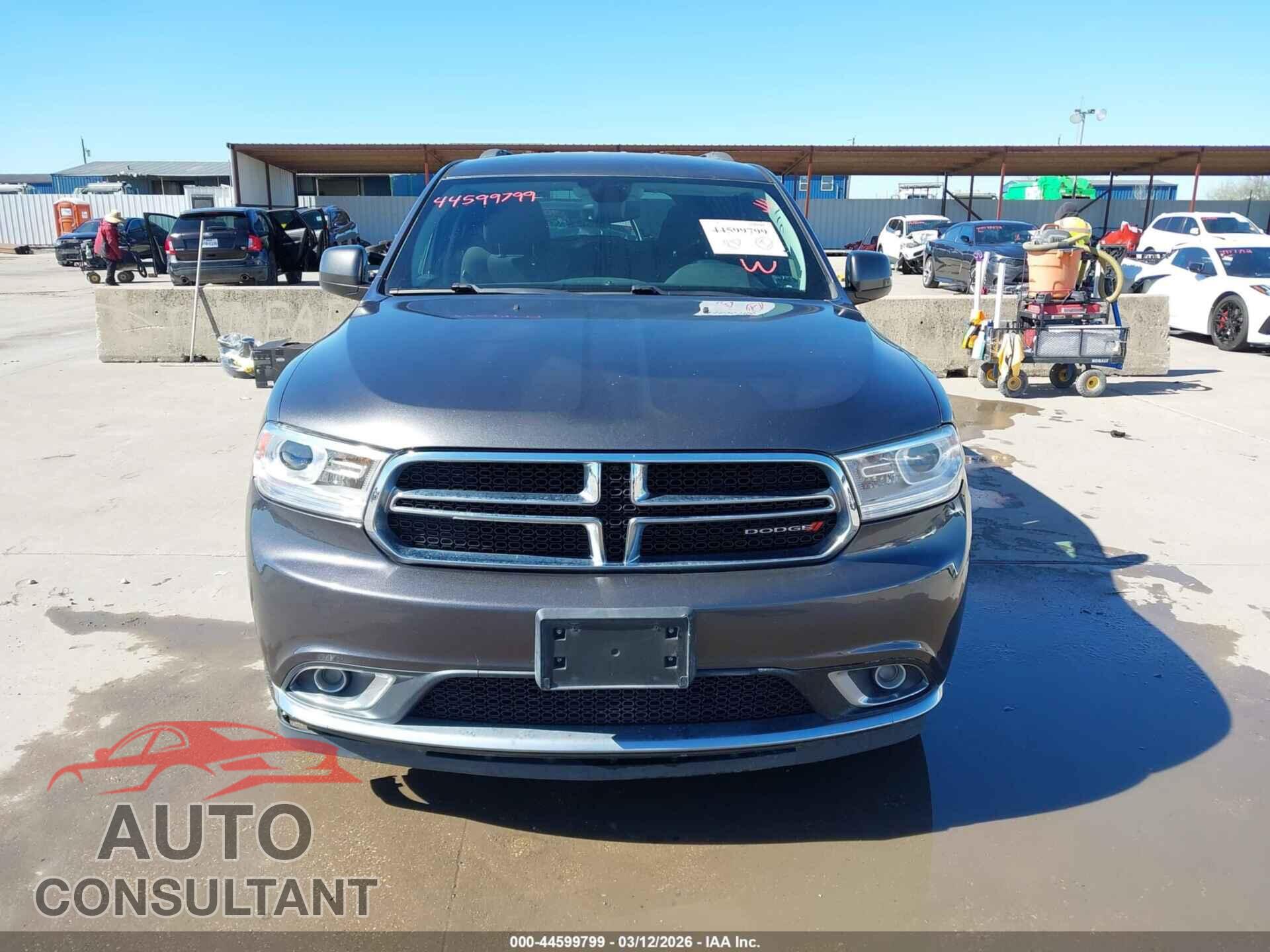 DODGE DURANGO 2017 - 1C4RDJAG5HC799250